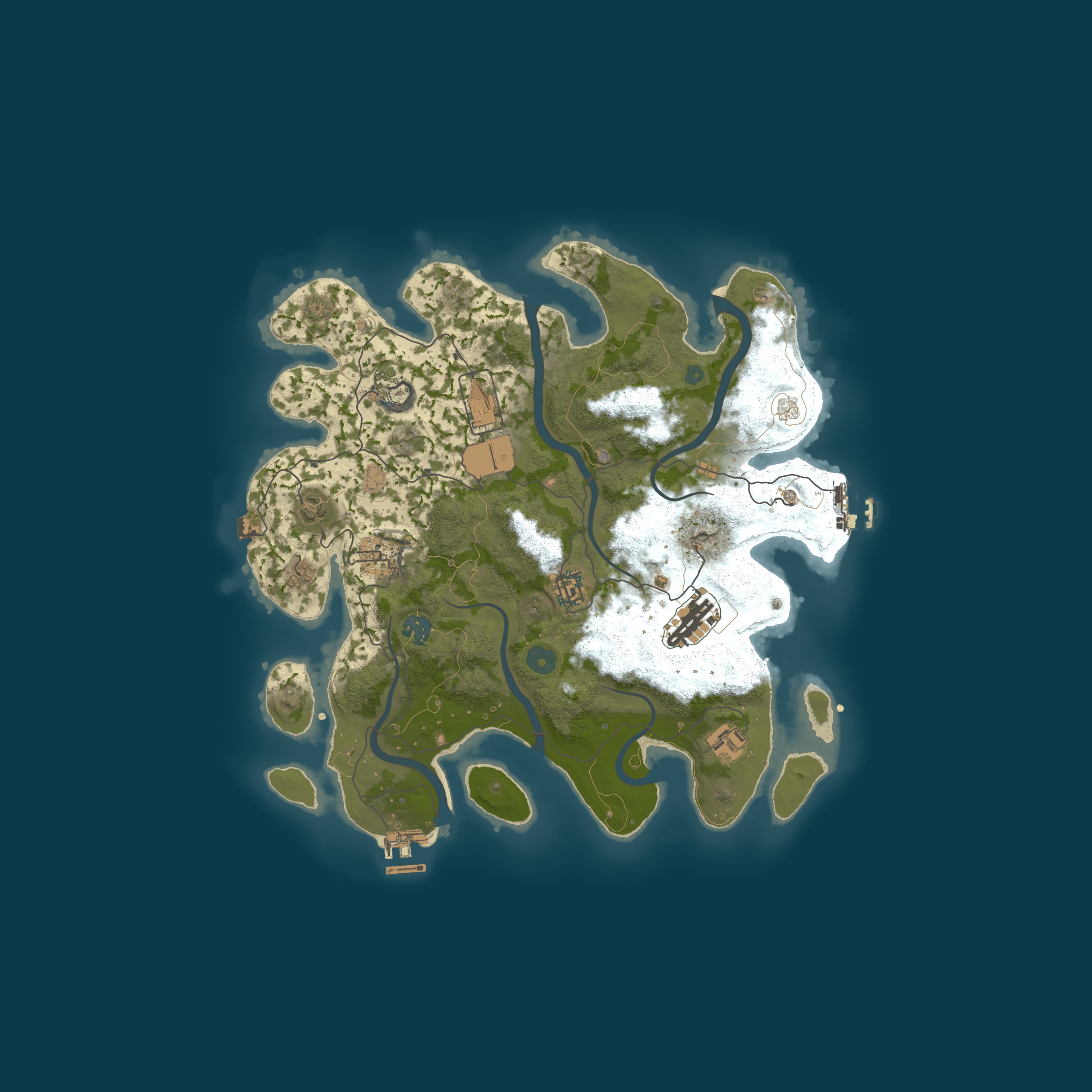 Map for JP Main | Solo/Duo | Driftive.jp
