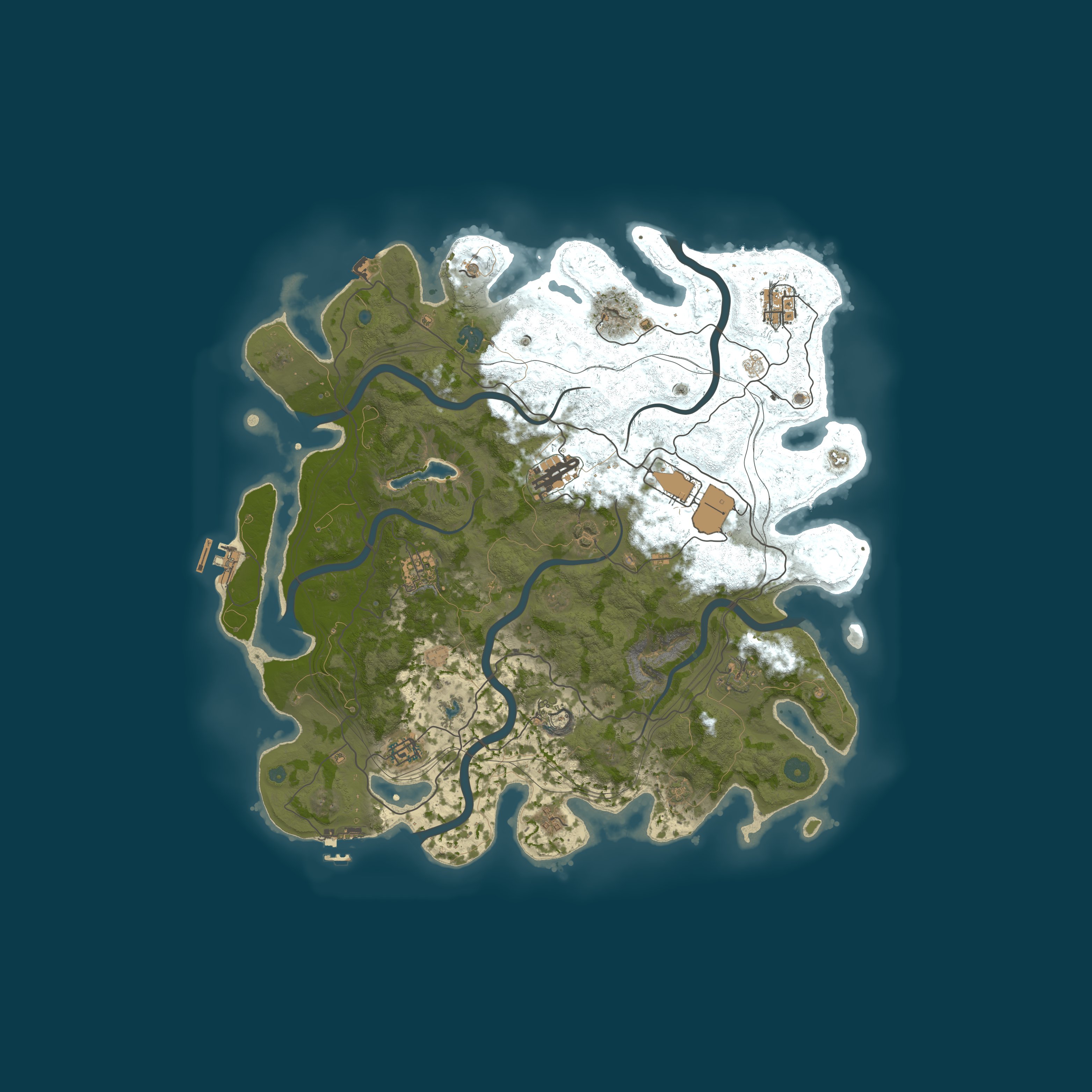 Map for StormyRust | PvE | PvP Zones [US]