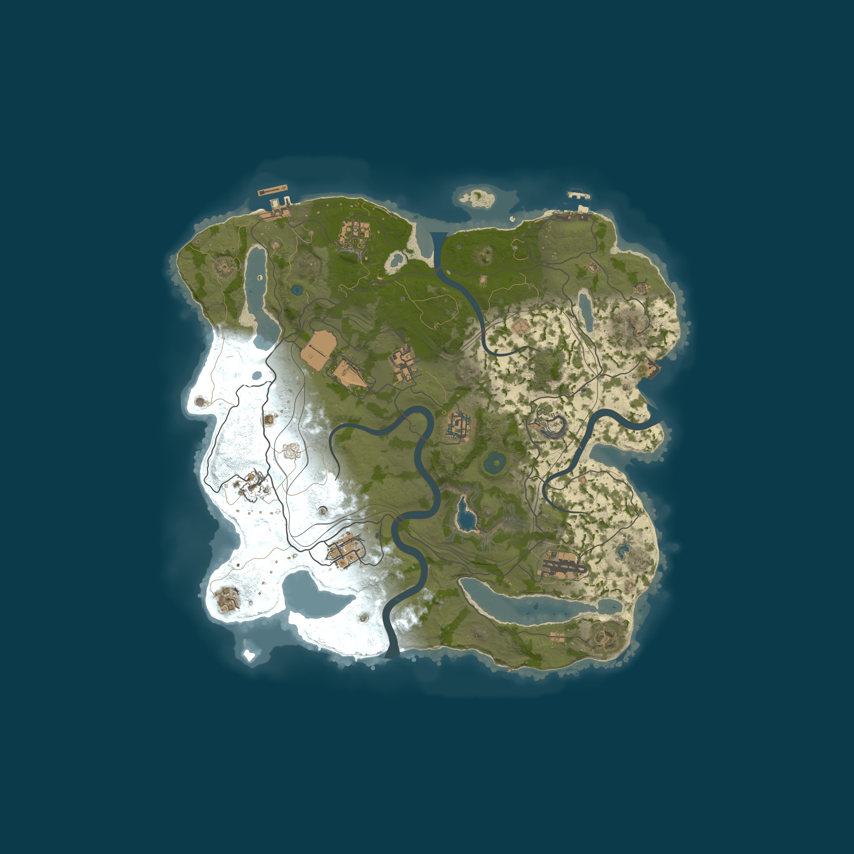 Map for [EU] WizzRust.com 2x Solo/Duo/Trio | Vanilla+ | Wiped 04/06