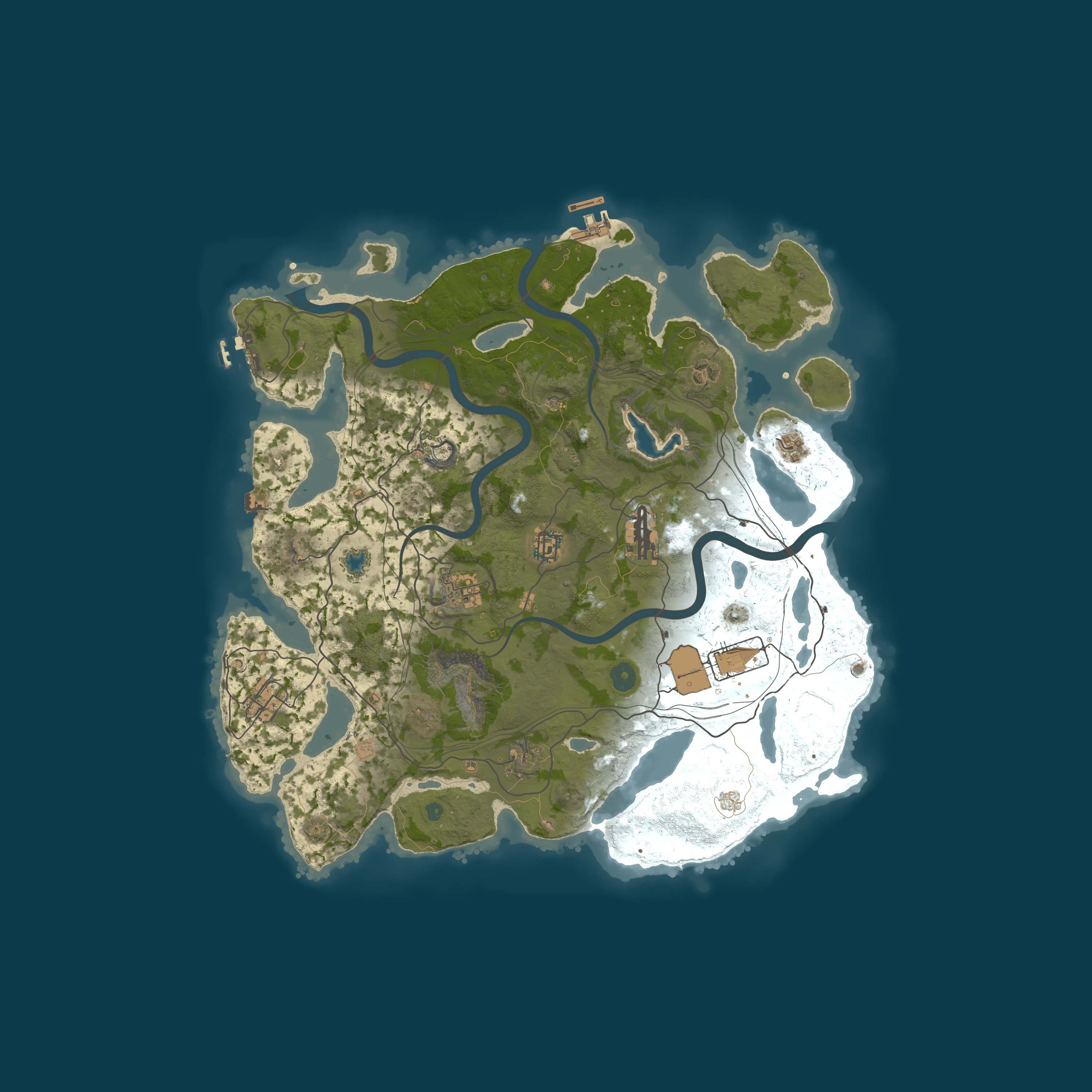 Map for Midwest | Low Upkeep | Biweekly | No BP Wipe