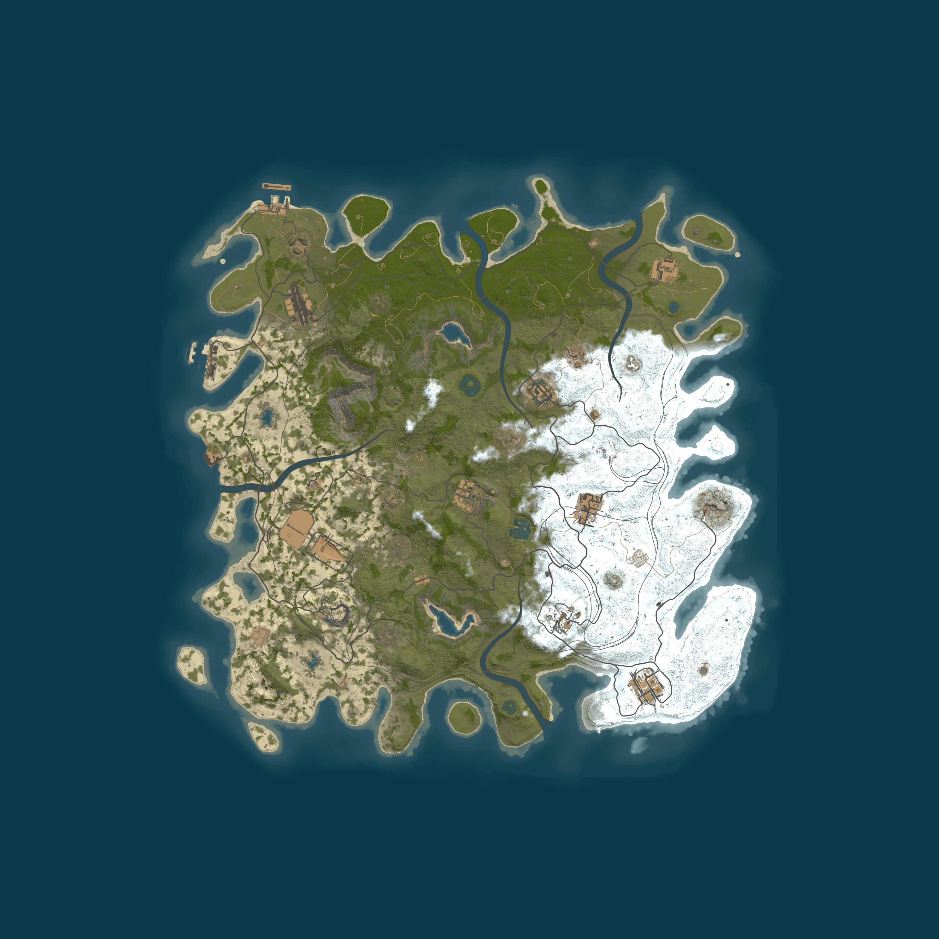 Map for [PVE] FANCY RUST | X2/X3 | EVENTS | WIPE 07.08