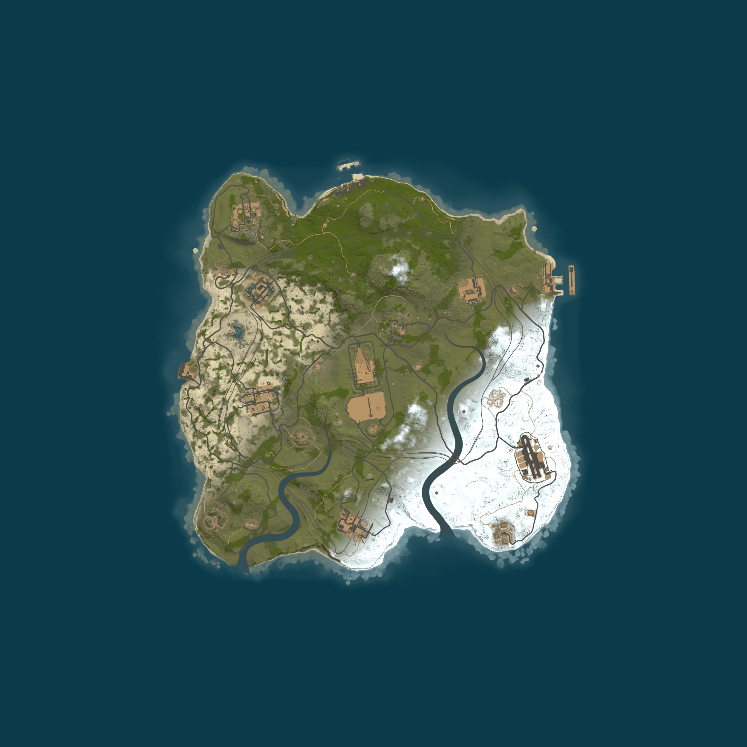 Rust map 3000/1337