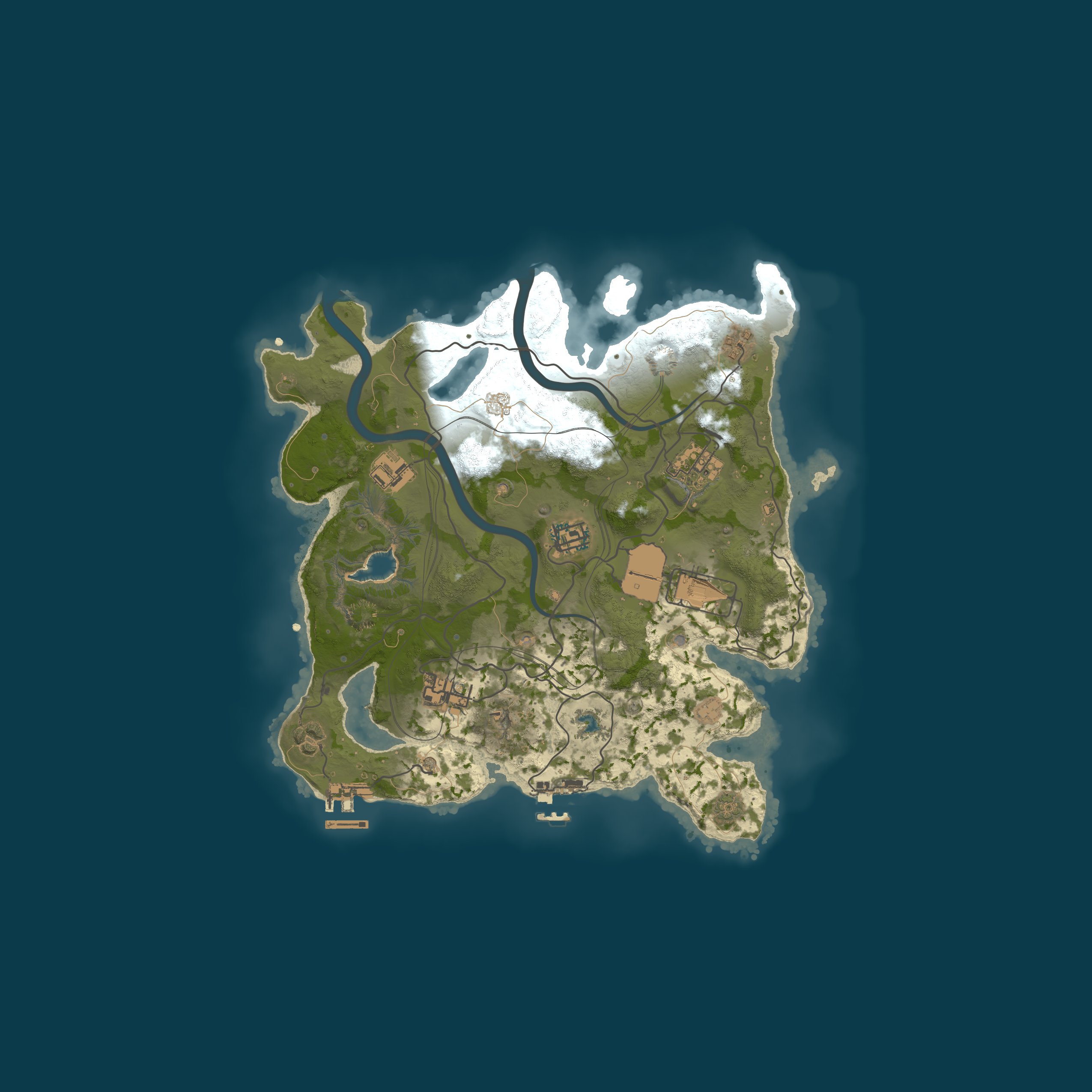Rust map 3100/1337