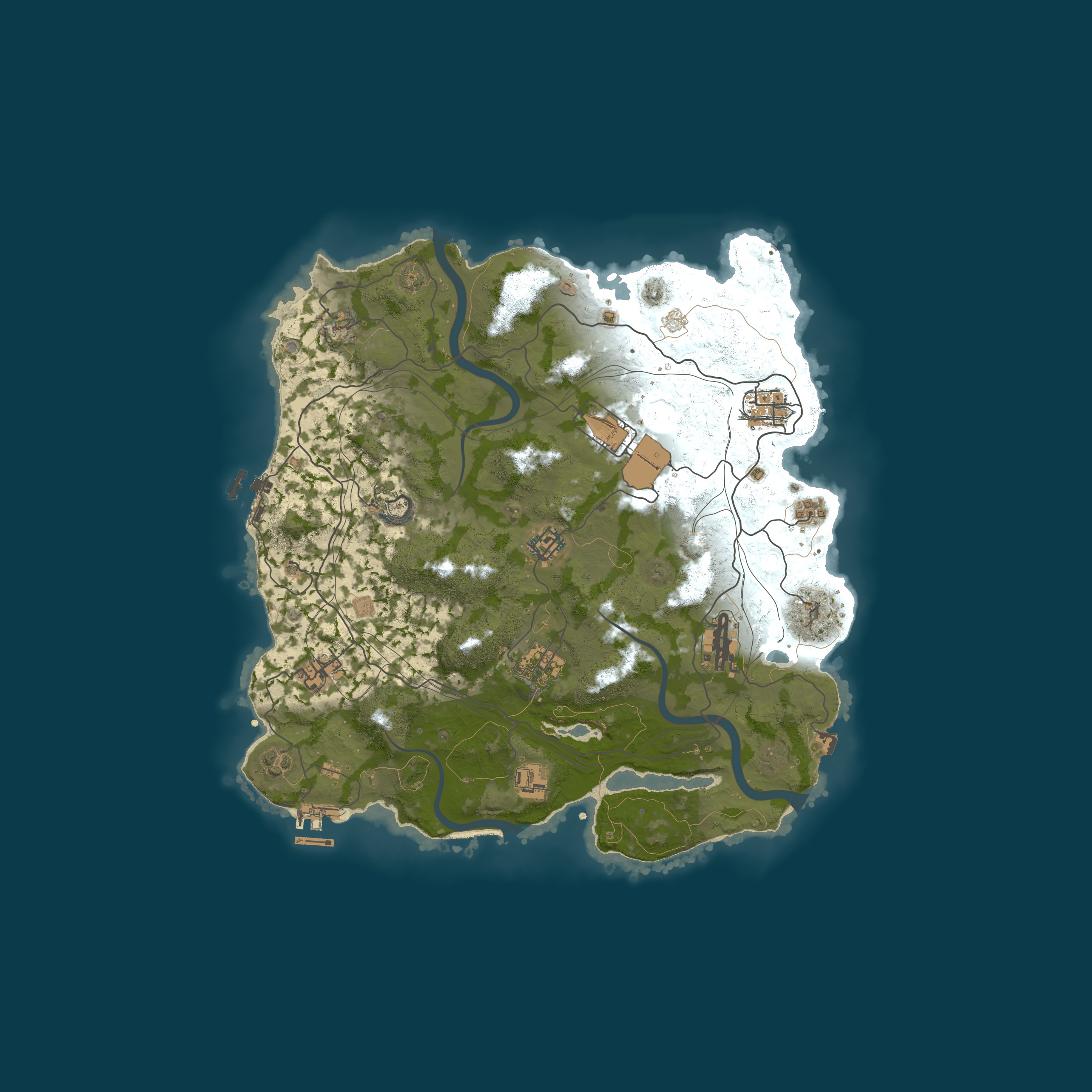 Rust map 3600/1337