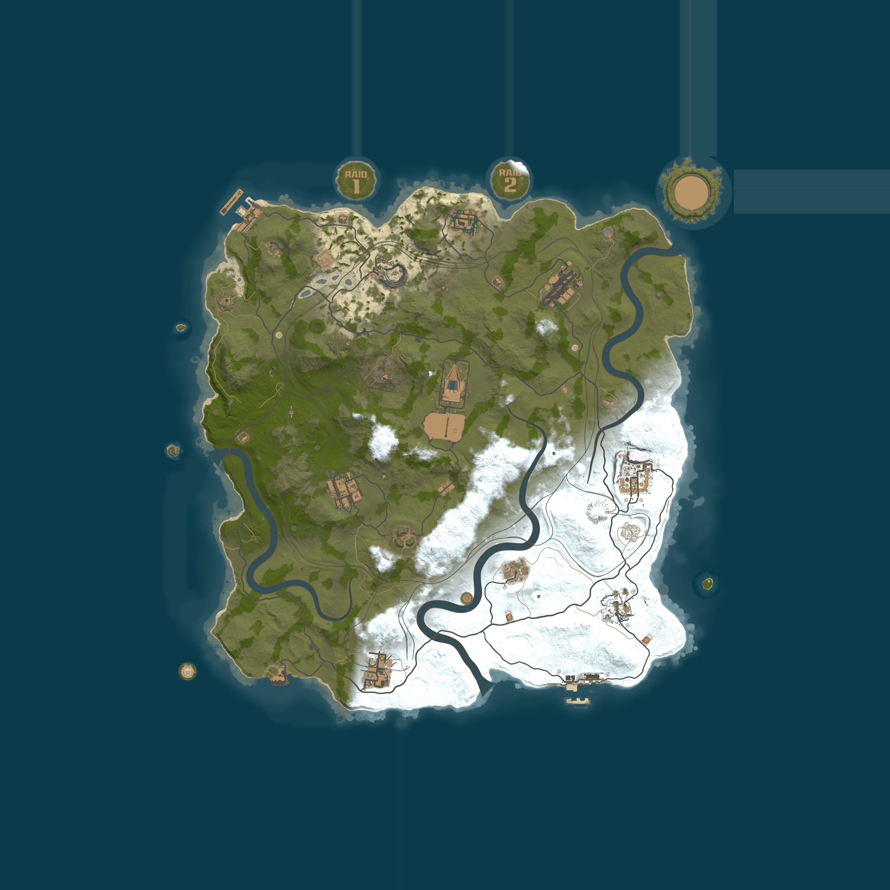 Rust map 3700/1337