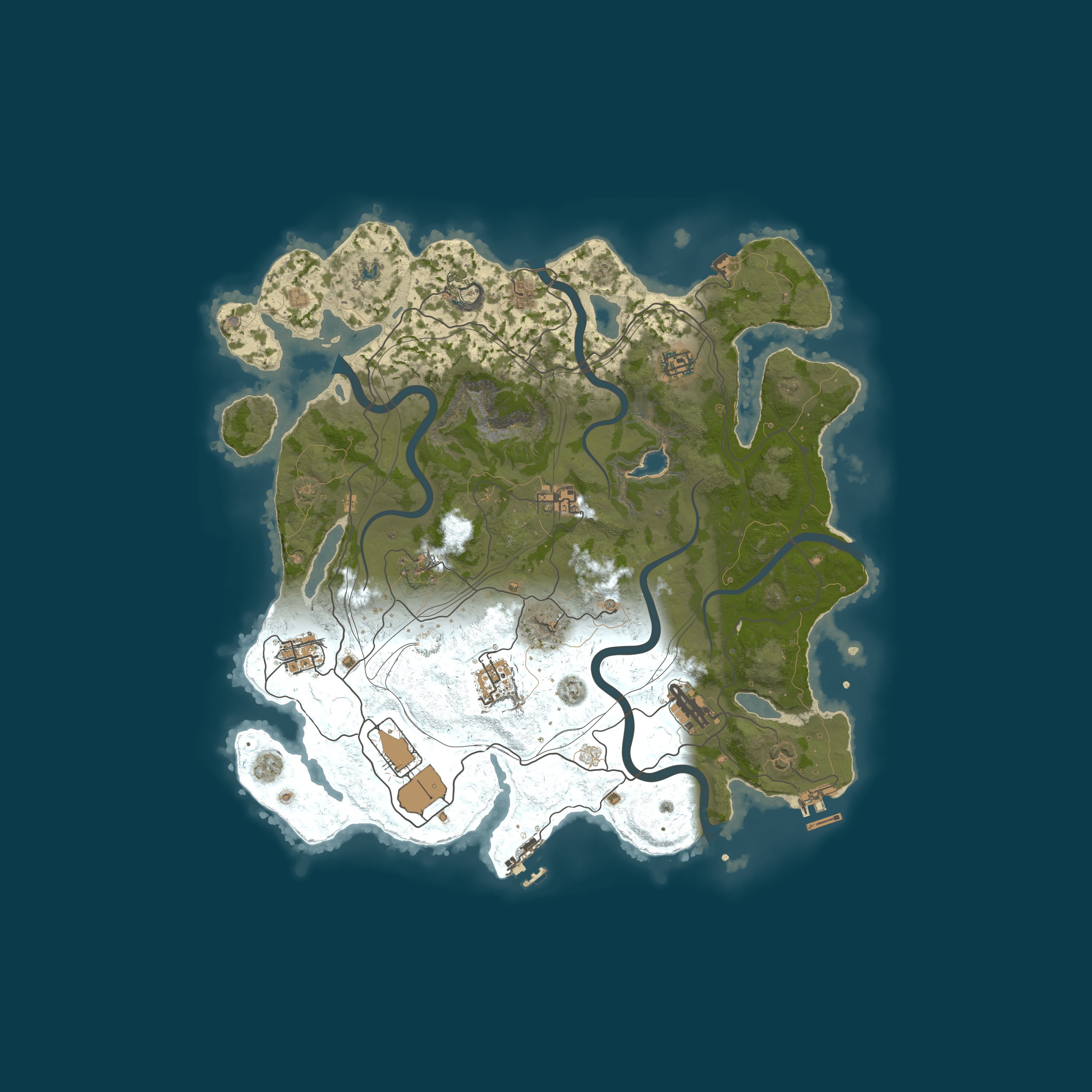 Карта сервера