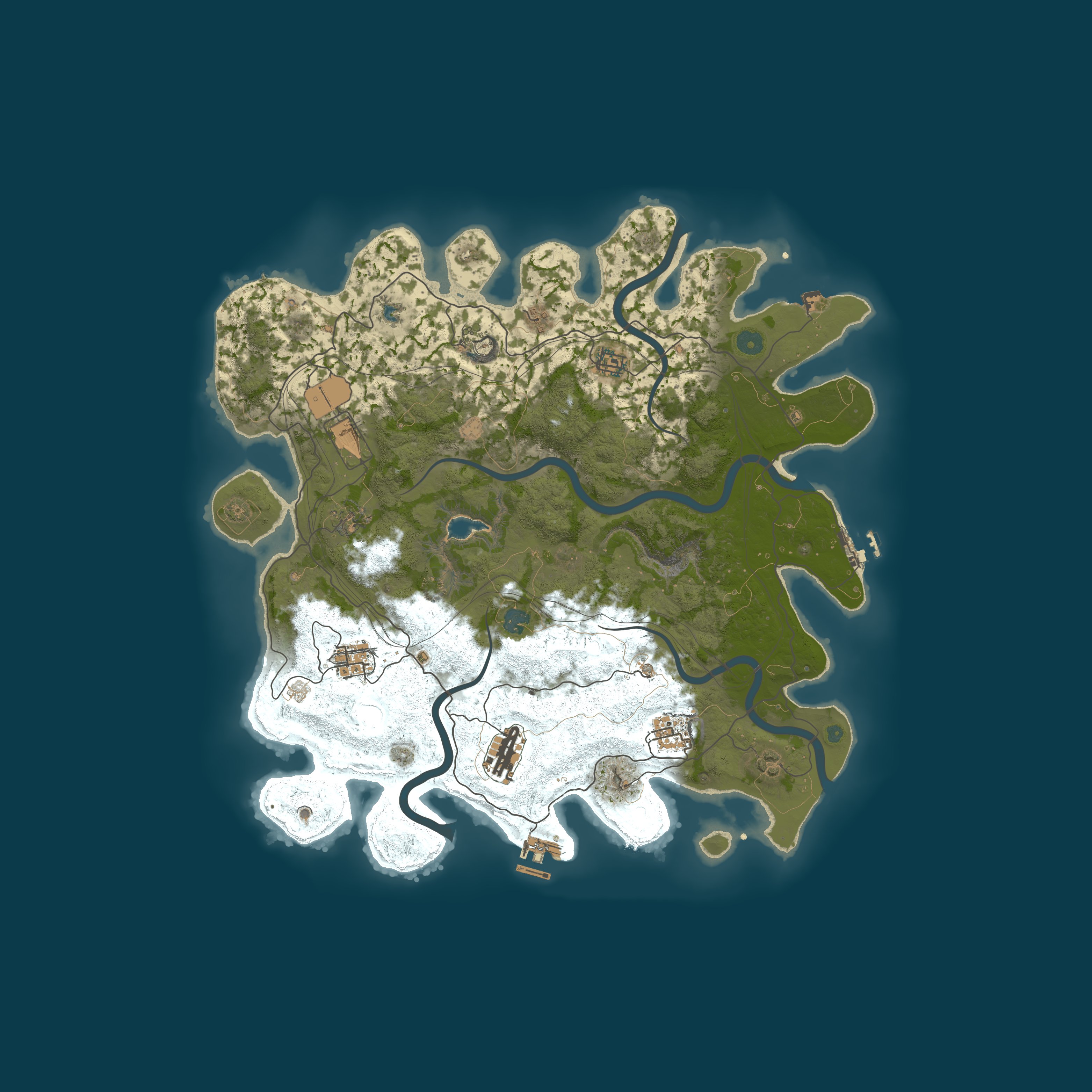 Map for Evolution PvE [RaidBases, Skills, Event, Quest, NEW]