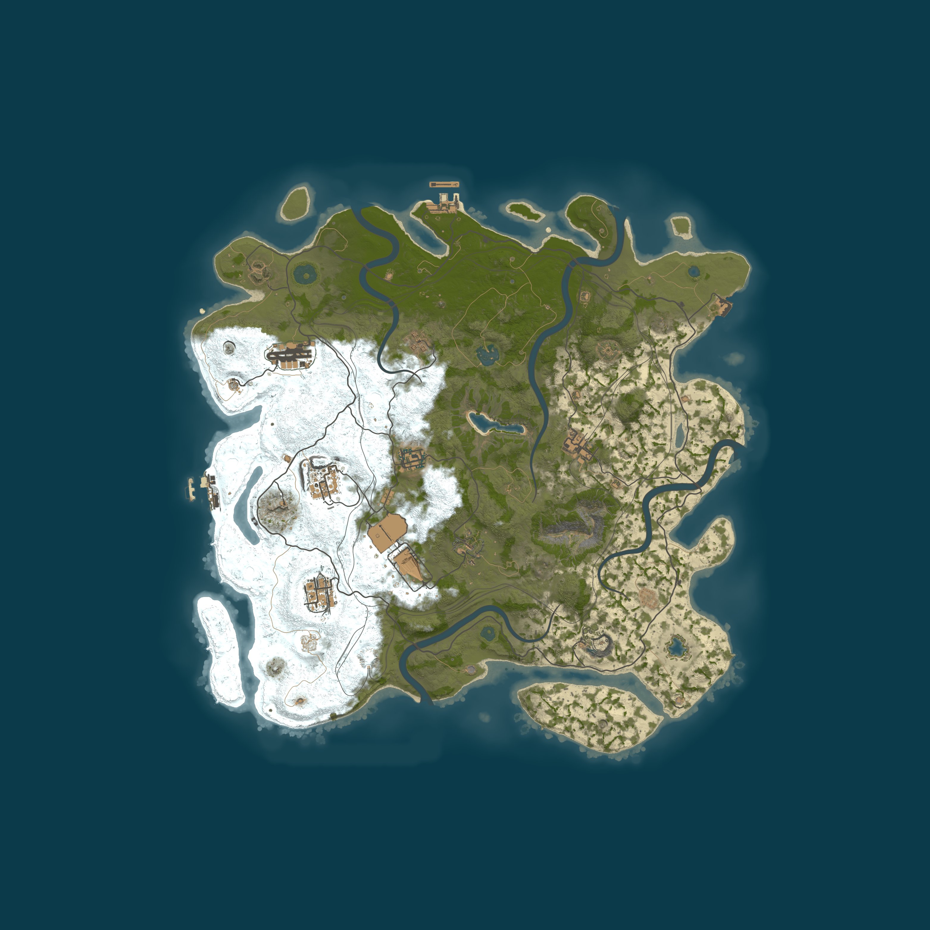 Map for 777 RUST /ДЛЯ НОВИЧКОВ /ПИТЕРСКИЙ 08.06