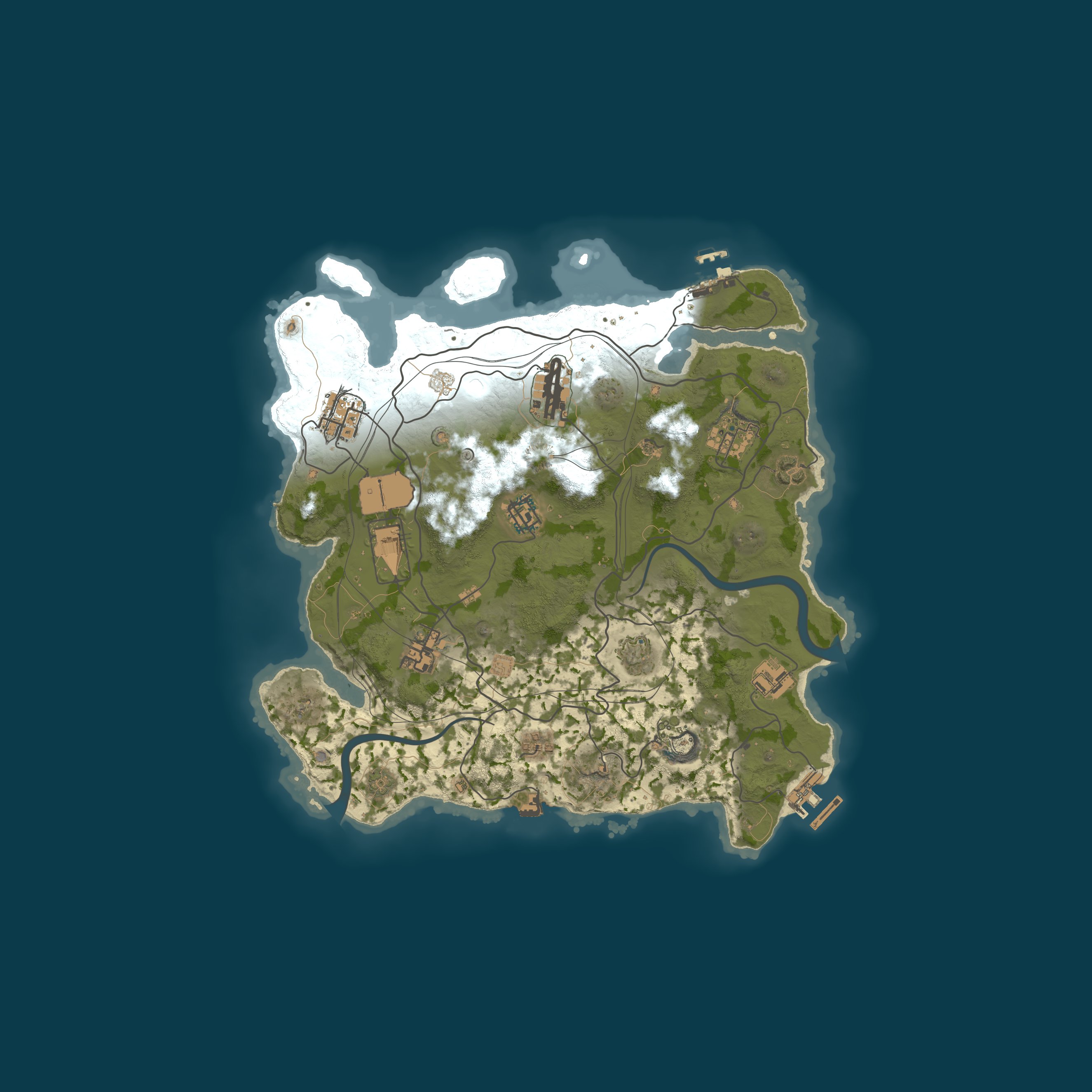 Rust map 3300/1337