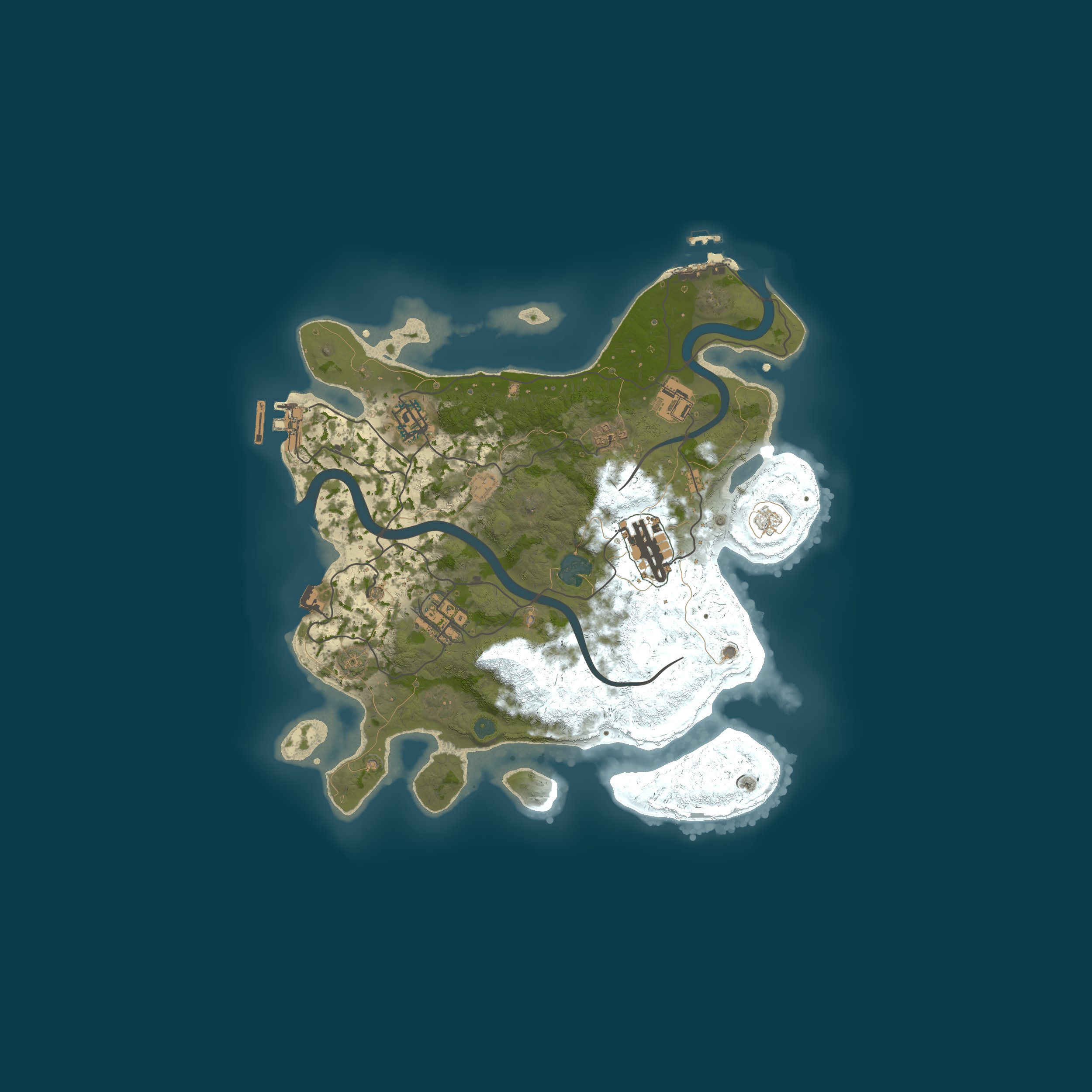 Map for Diamond BLUE #1 [X5/X10|MAX5|LOOT+|FPS+|KITS|TP] - 06.07.2026