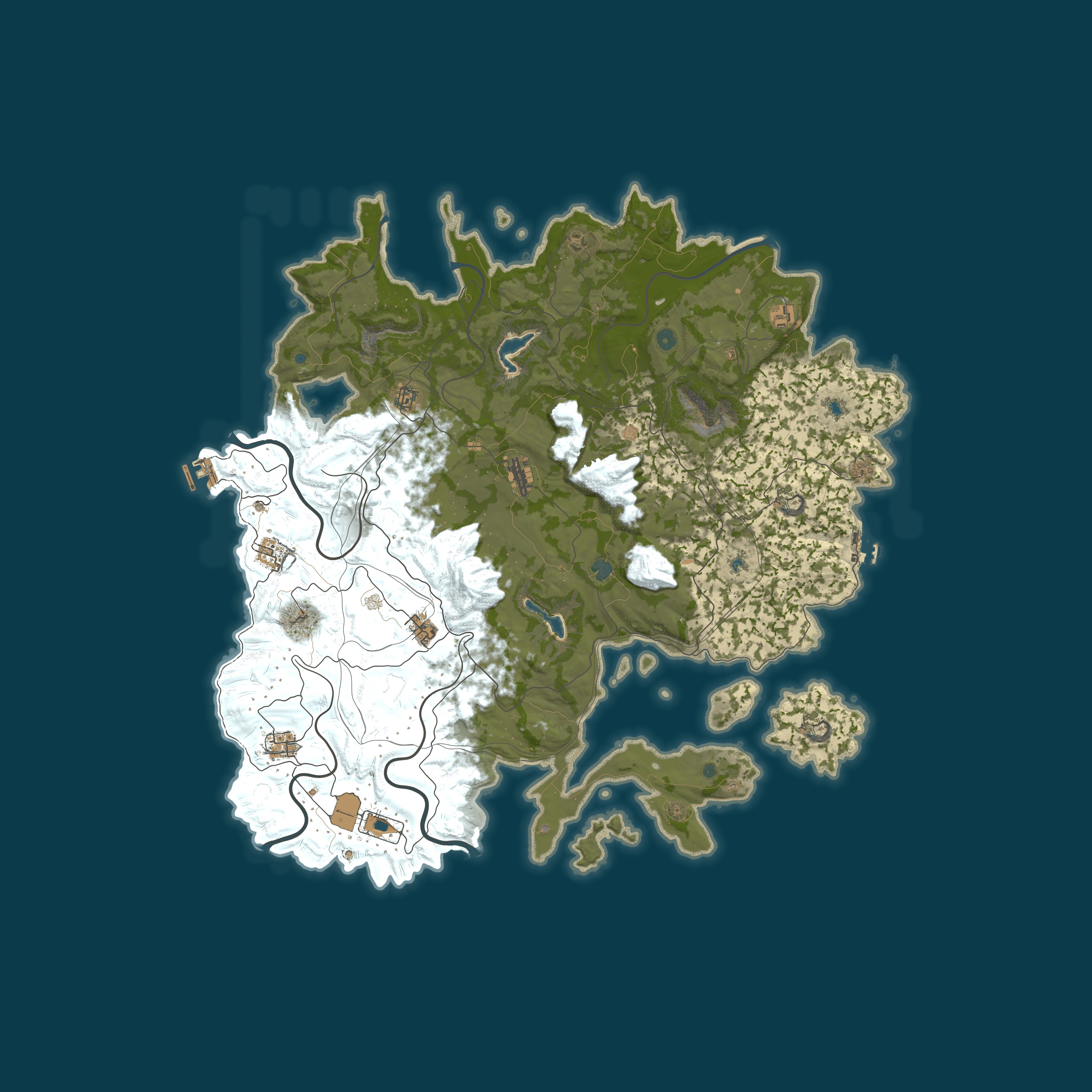 Rust map 6000/1337