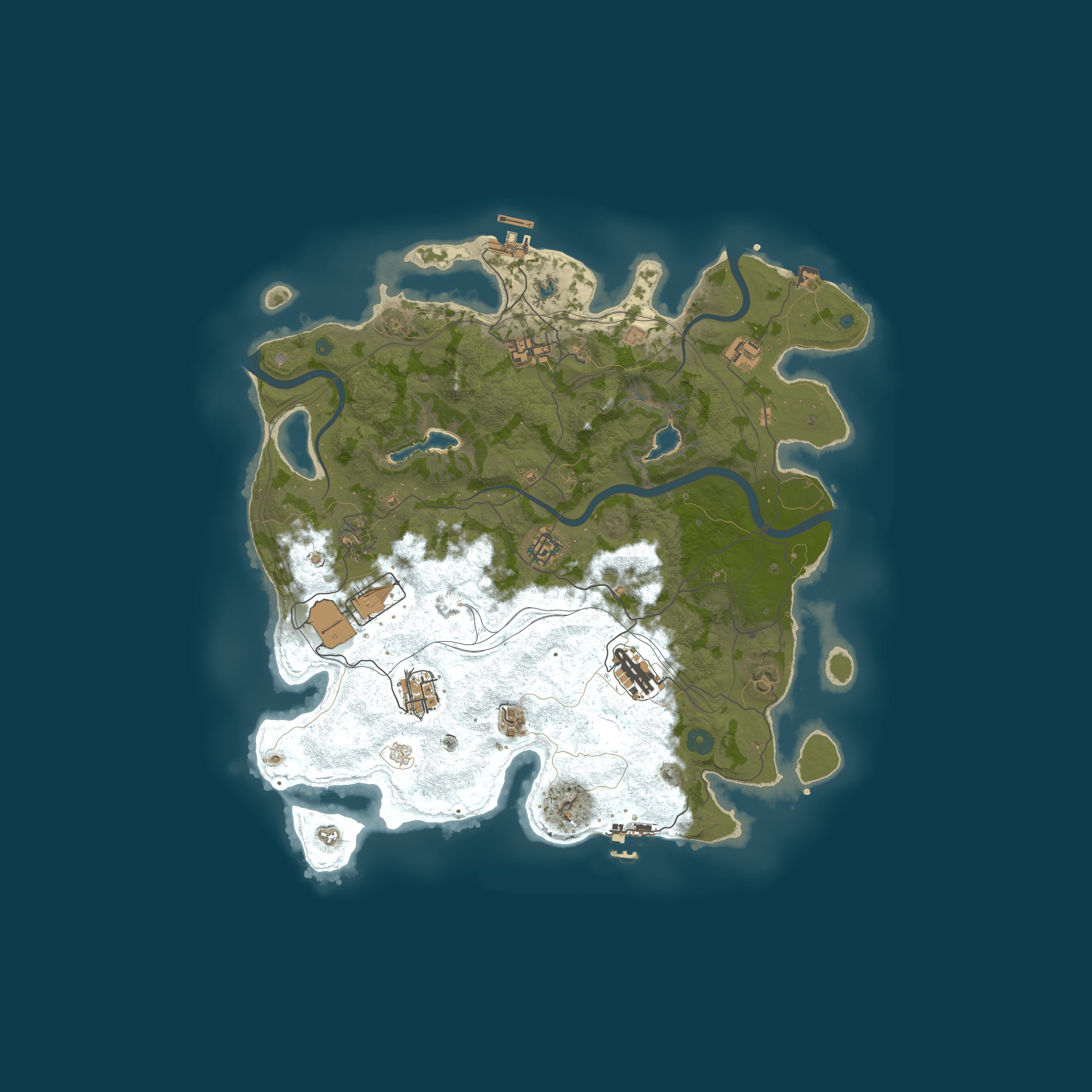 Custom Map, size 4000, seed 0