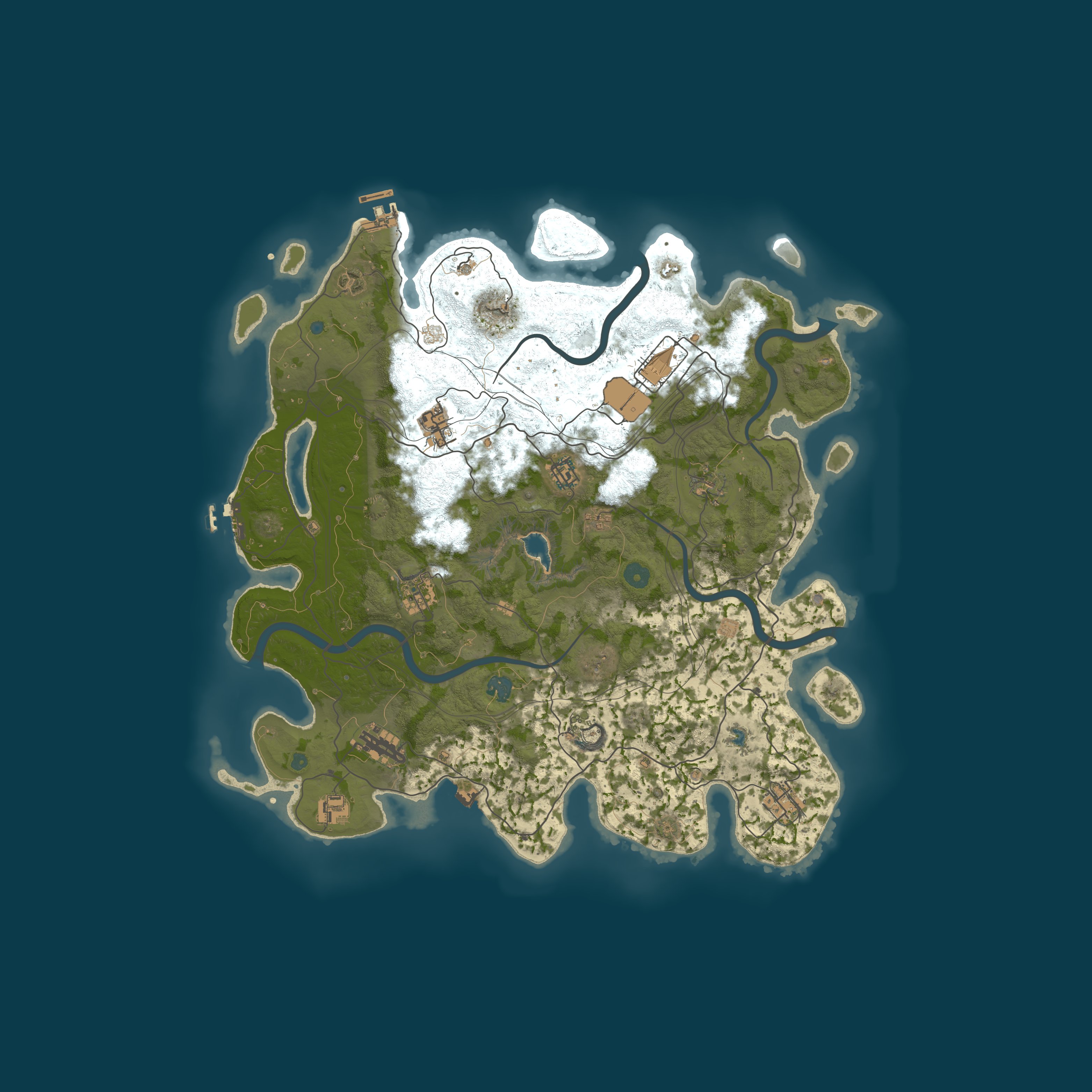 Map for 404 RUST 2X SOLO/DUO/TRIO |ВС |ДЛЯ НОВИЧКОВ 23.08