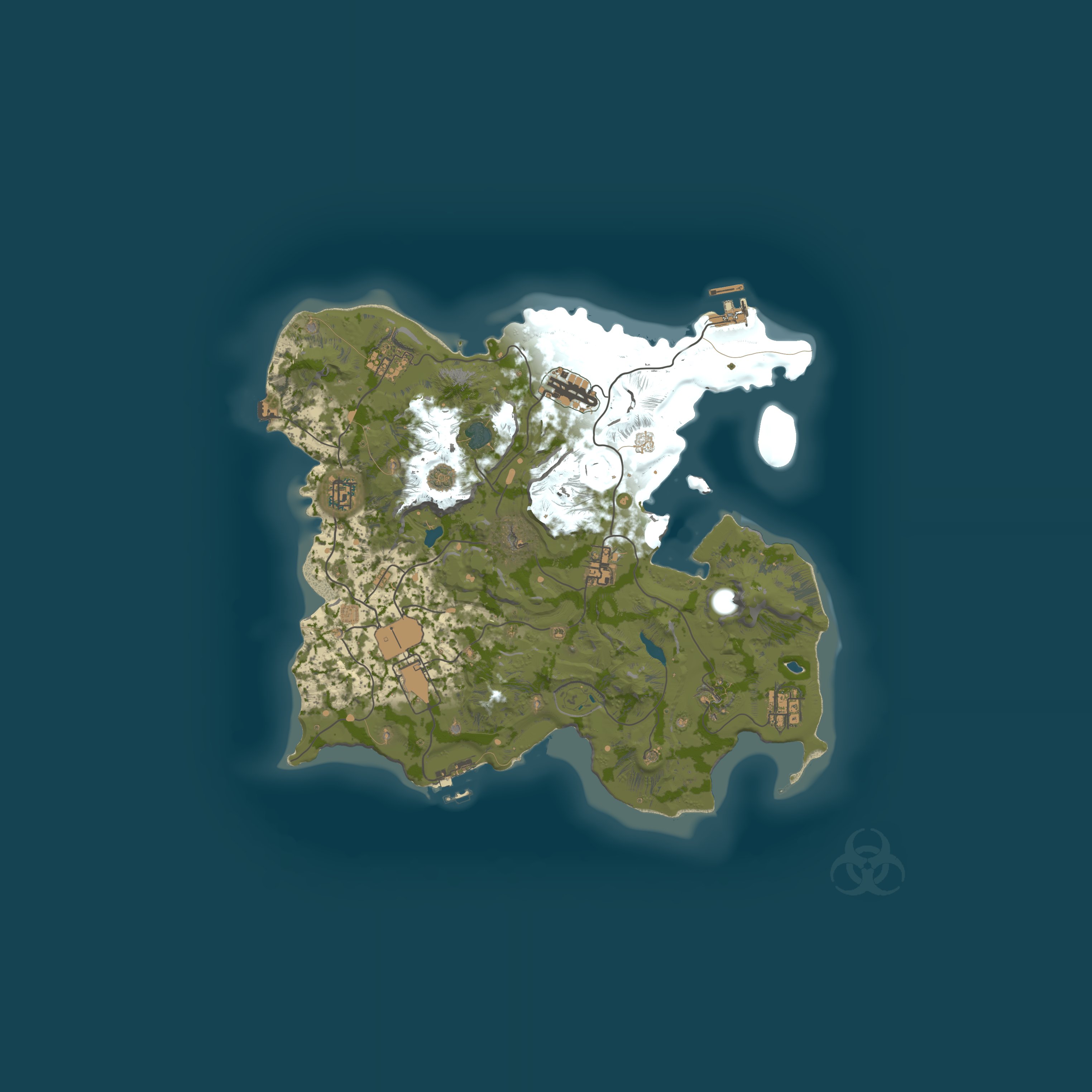 Map for Hong Kong 20X resources Dreamland PVE