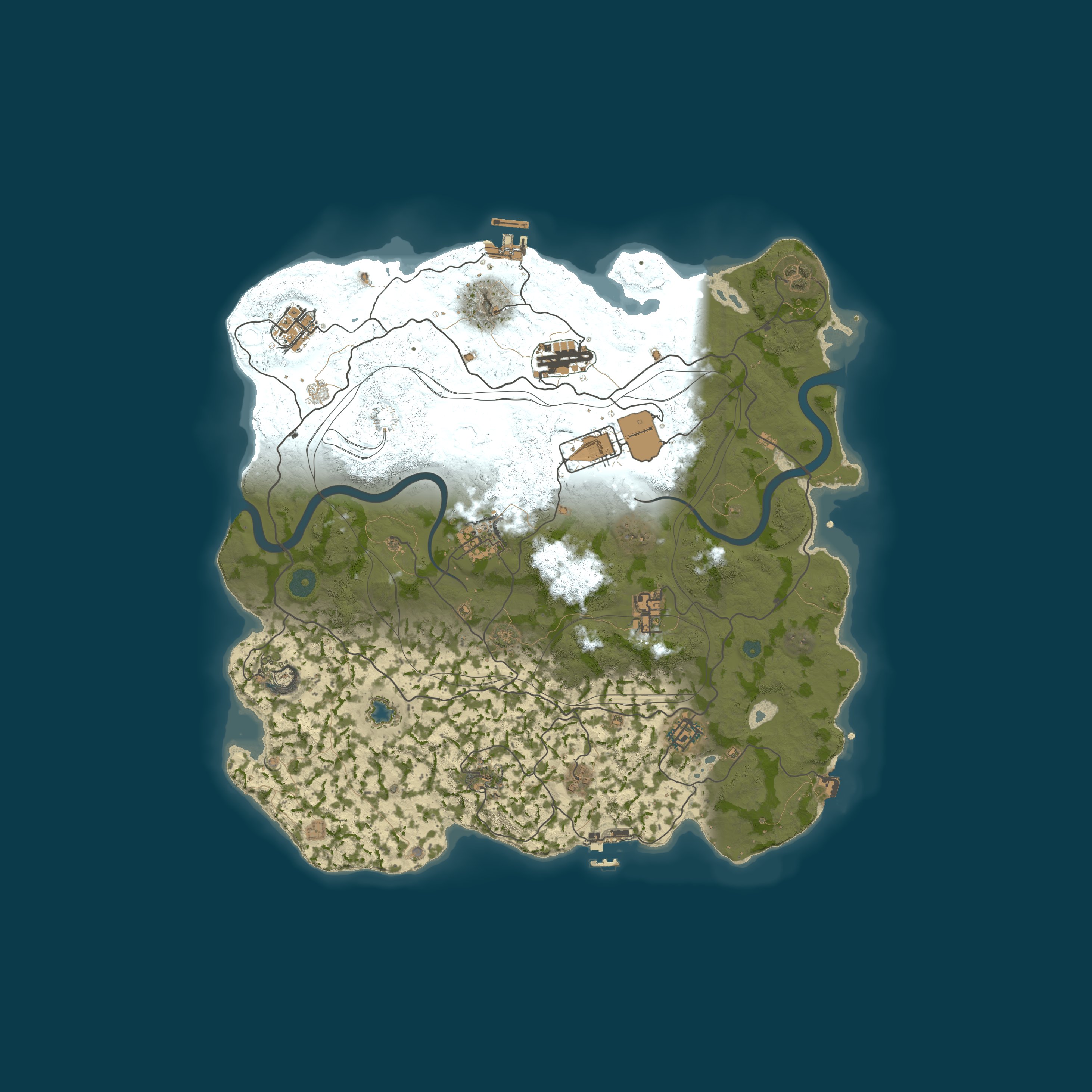 Map for FACE RUST VANILLA X1.5 ДЛЯ НОВИЧКОВ МОСКВА