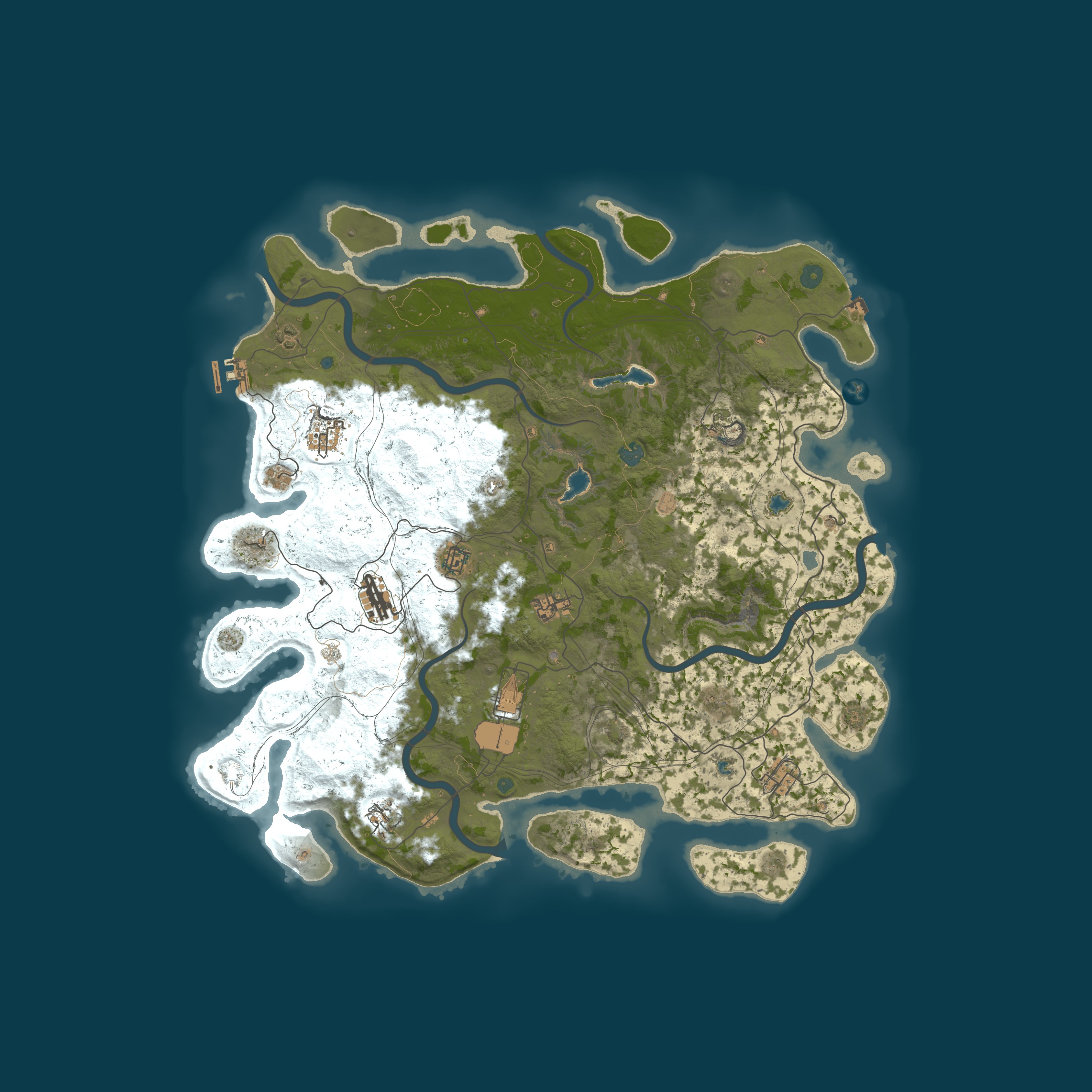 Map for Rusty Pirates | No Decay | Monthly | No BP Wipes