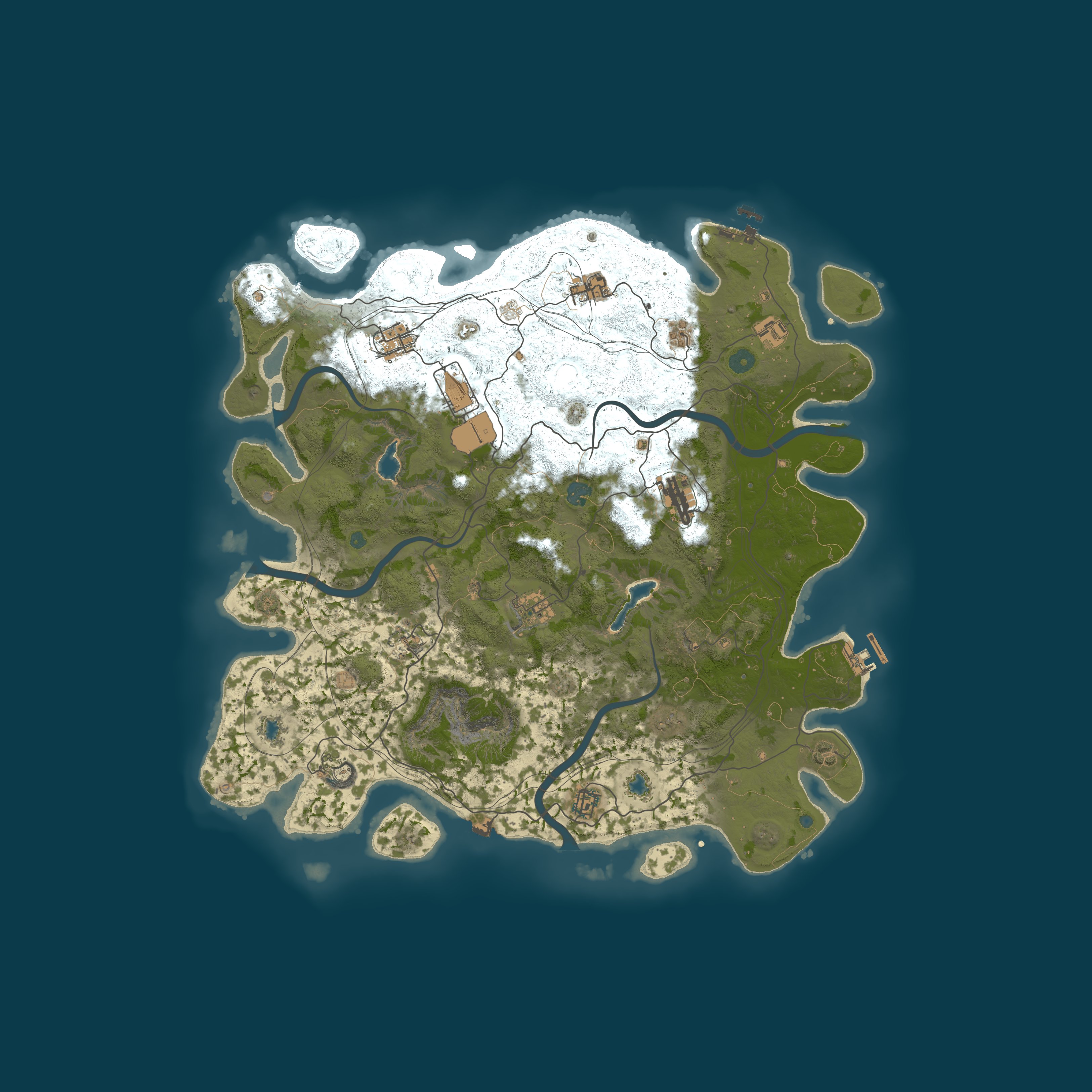 Rust map 4500/300971