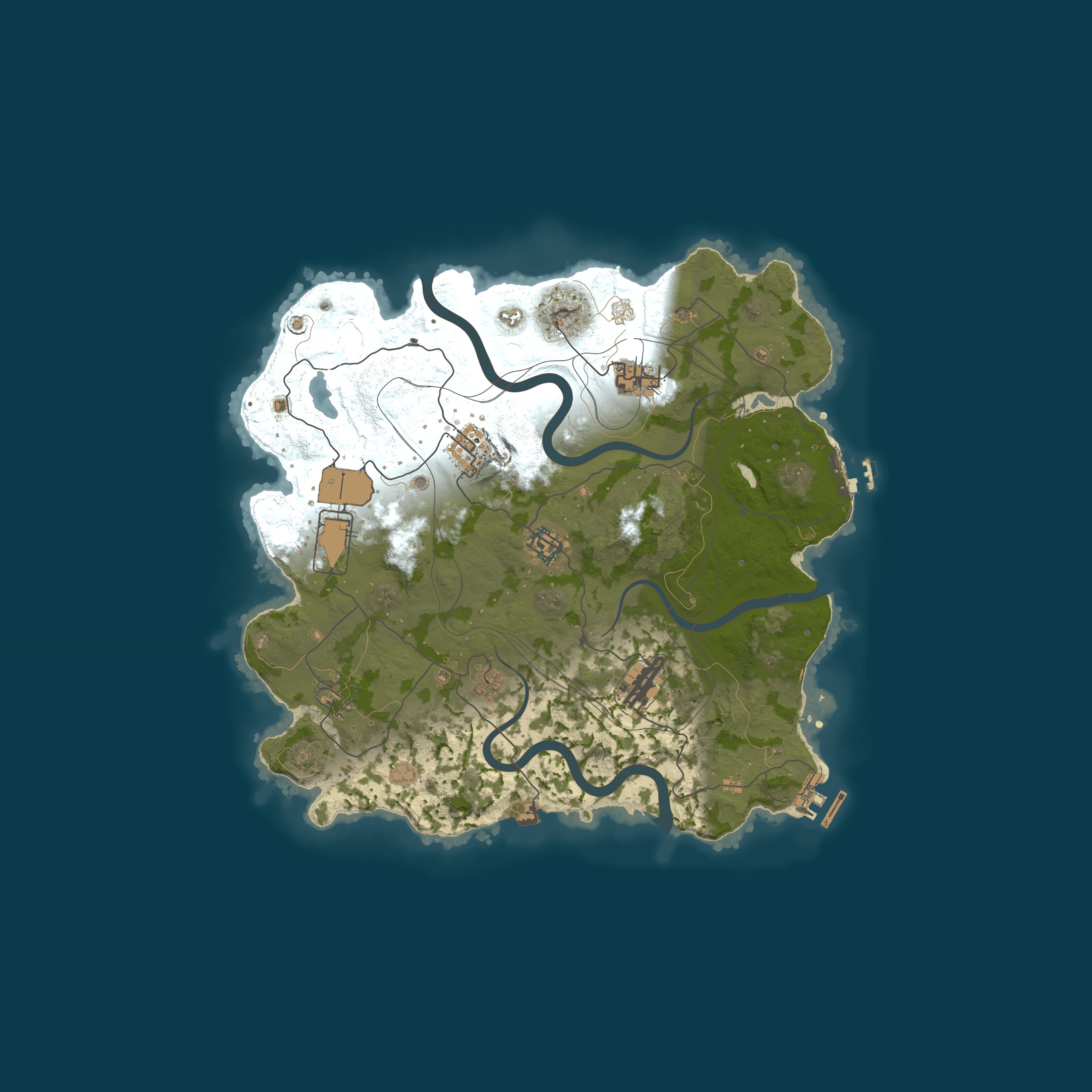 Карта сервера