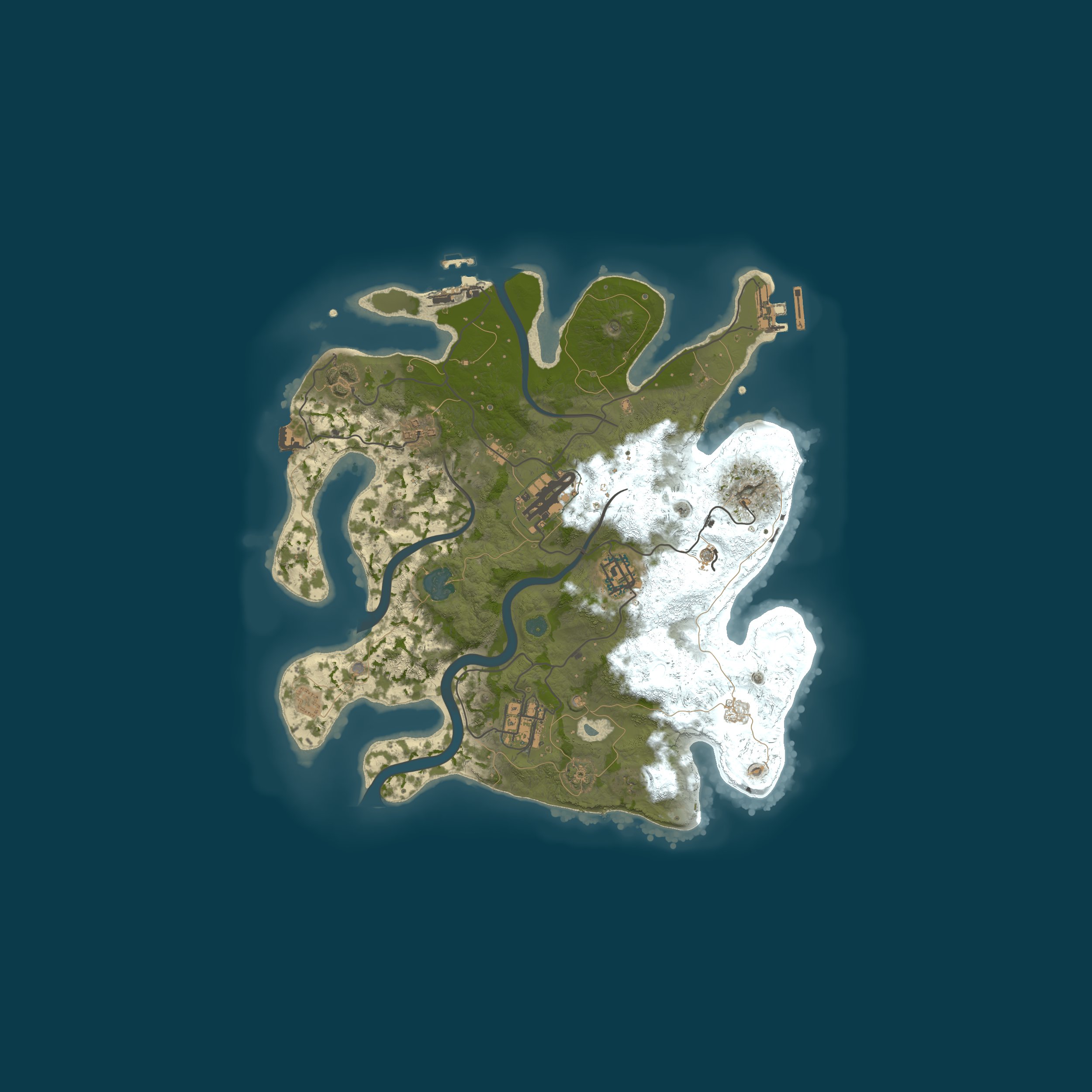 Map for Pine Hosting - FEAR-PVP