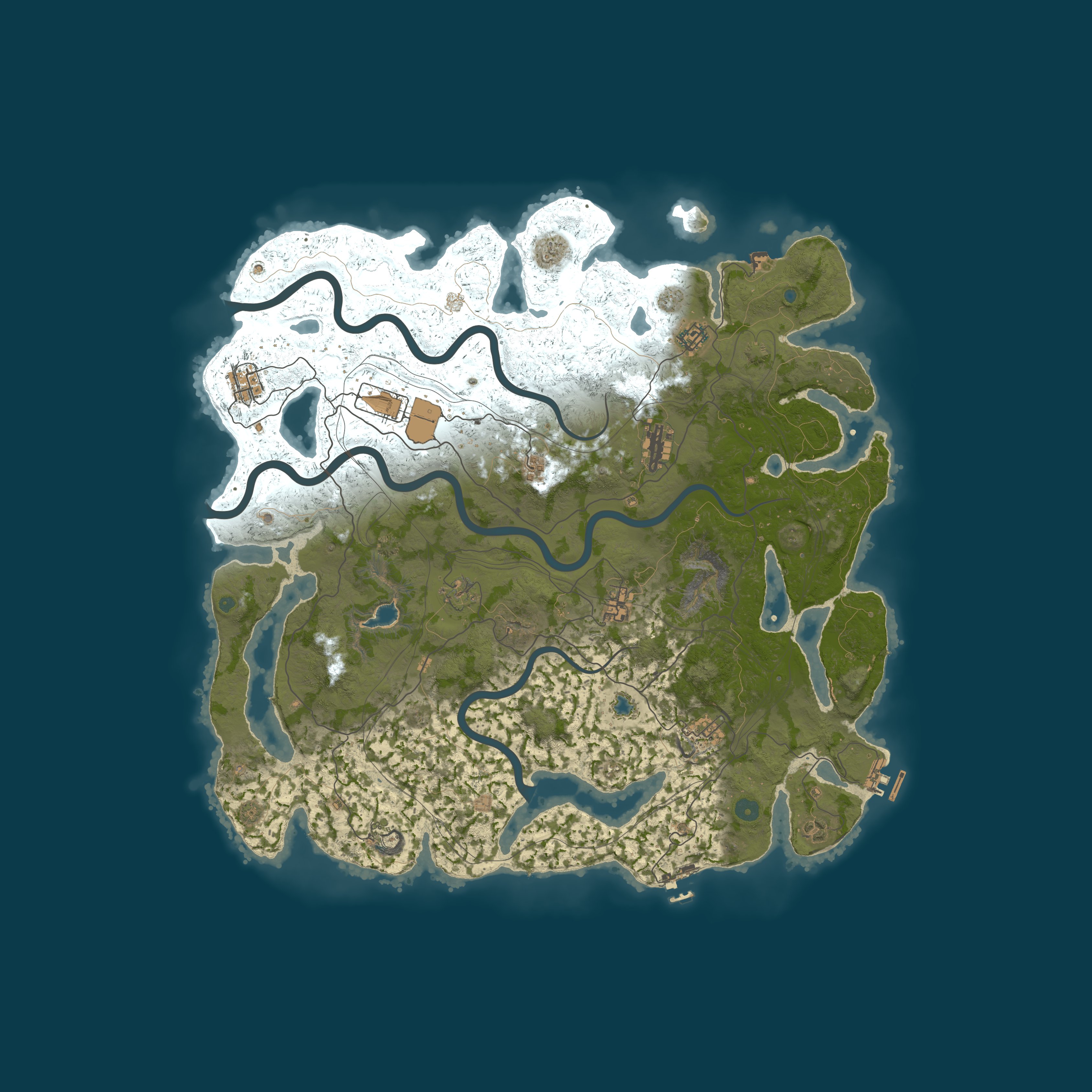 Карта сервера