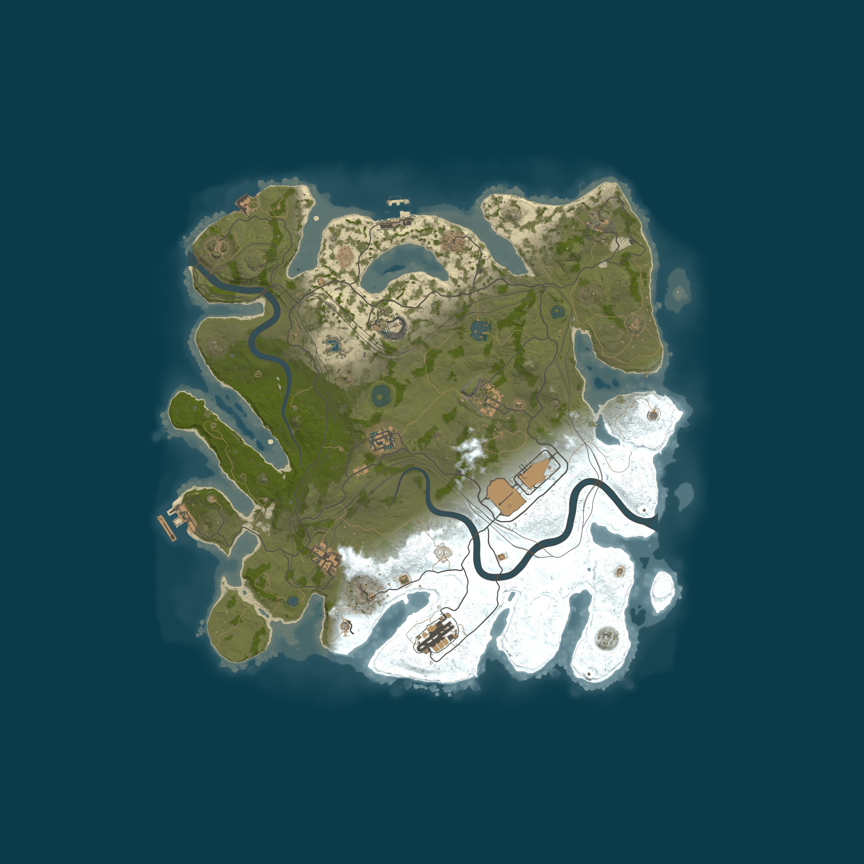 Карта сервера