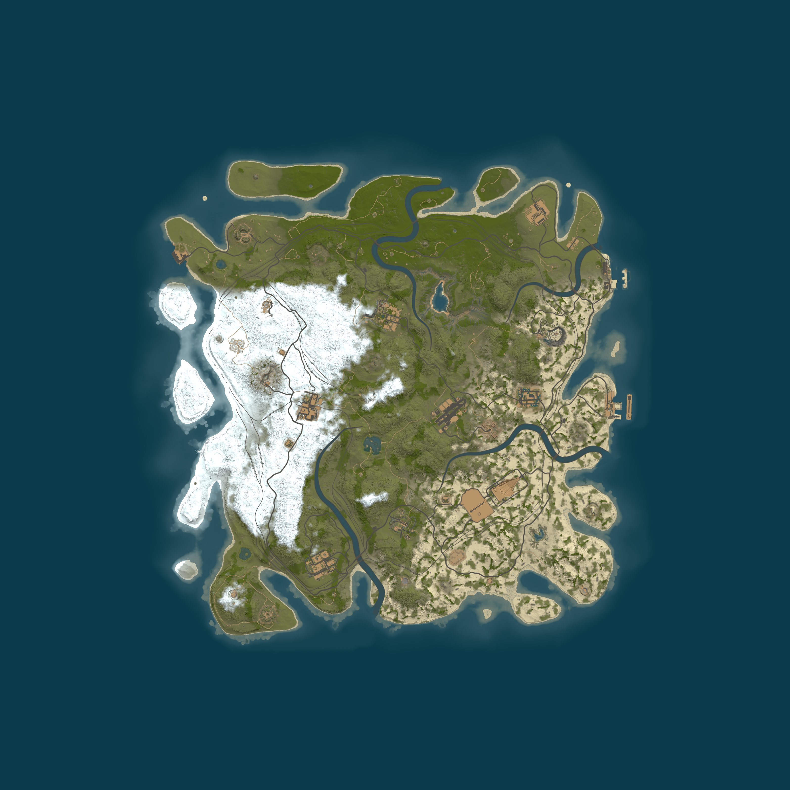Map for 404 RUST SOLO/DUO/TRIO | ВС | ДЛЯ НОВИЧКОВ 23.08