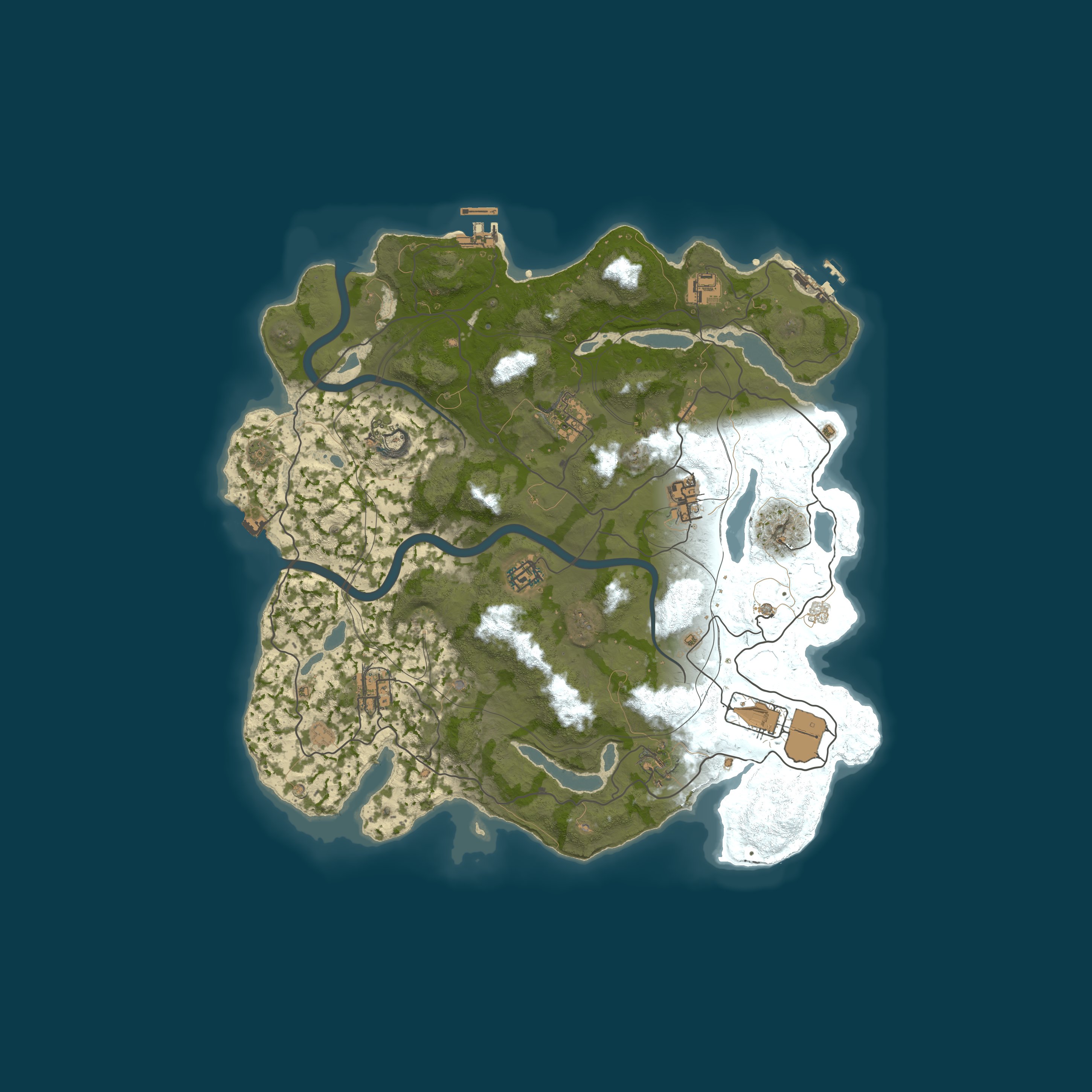 Rust map 3800/1337