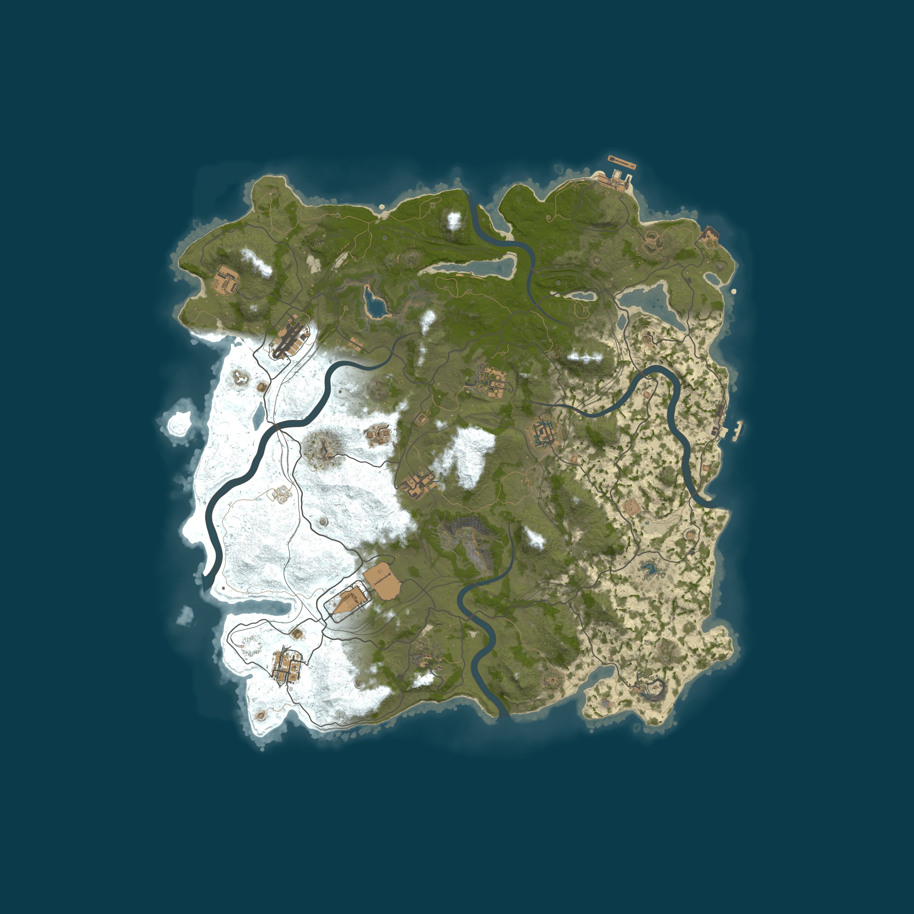 Map for Rusticated.com - US Premium Long
