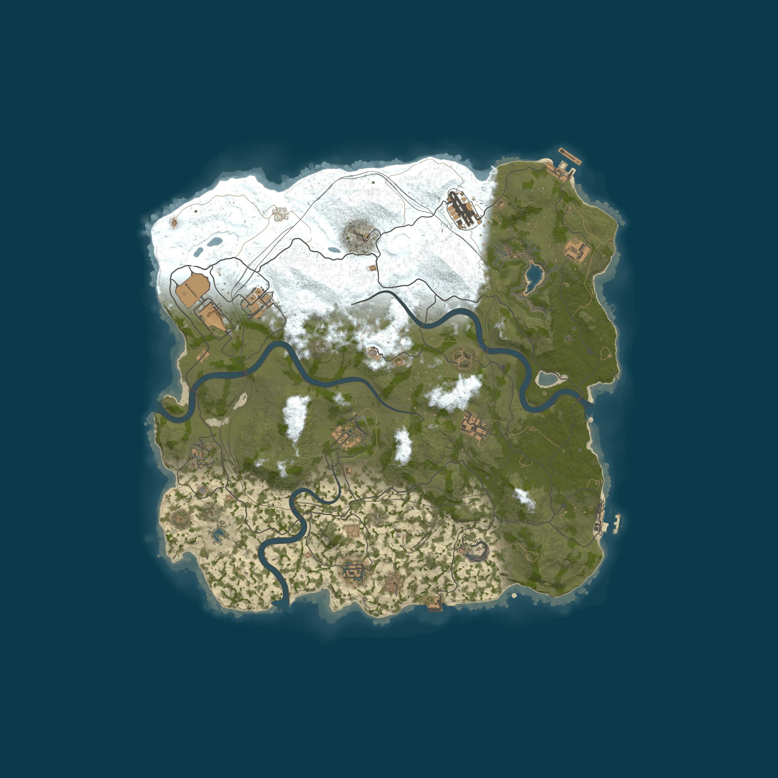 Rust map 4000/1337