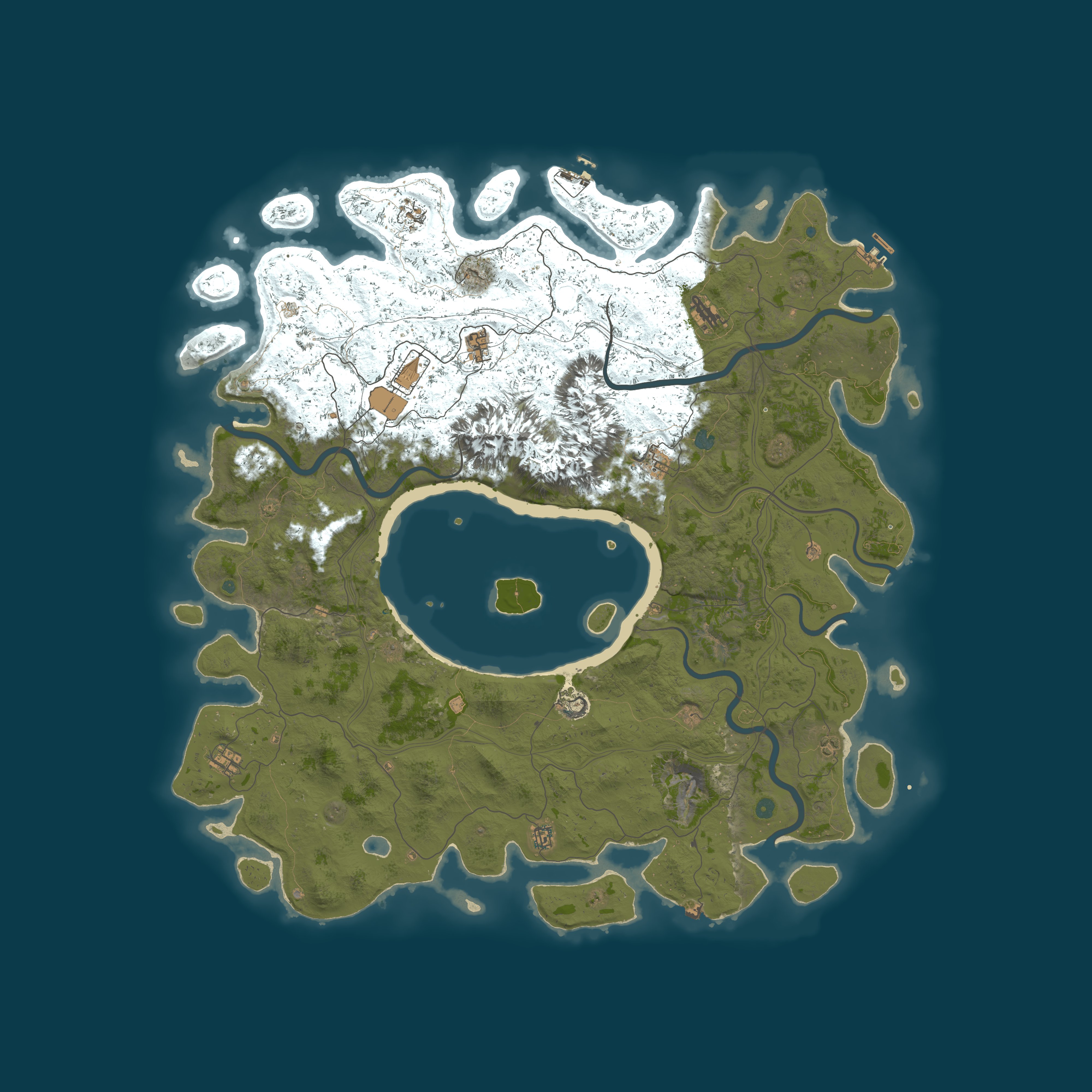 Map for SLEEP WITH GOATS - X2 | Solo/Duo/Trio/Quad |