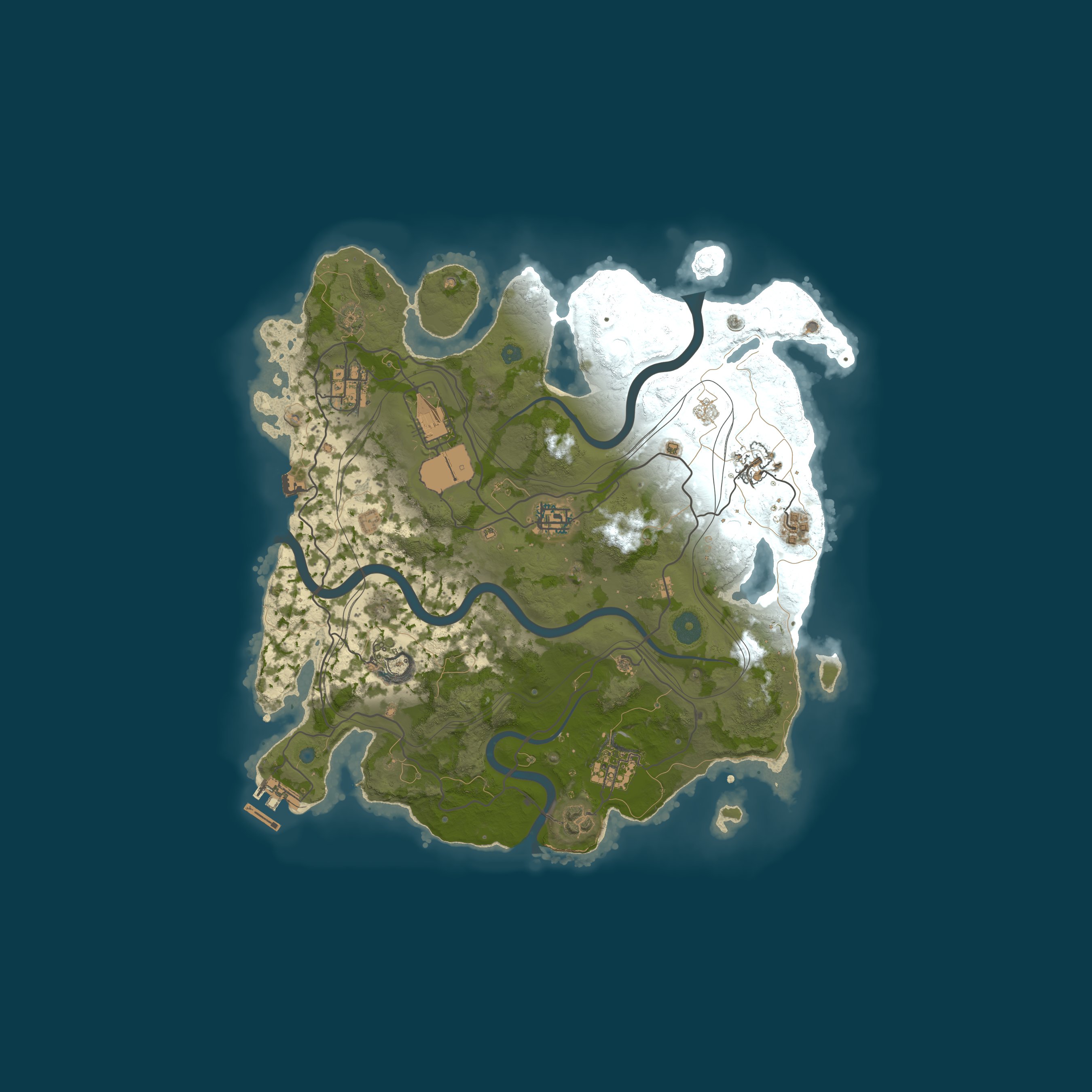 Map for RUSTLAB | Solo/Duo | Vanilla | Just Wiped 13/05