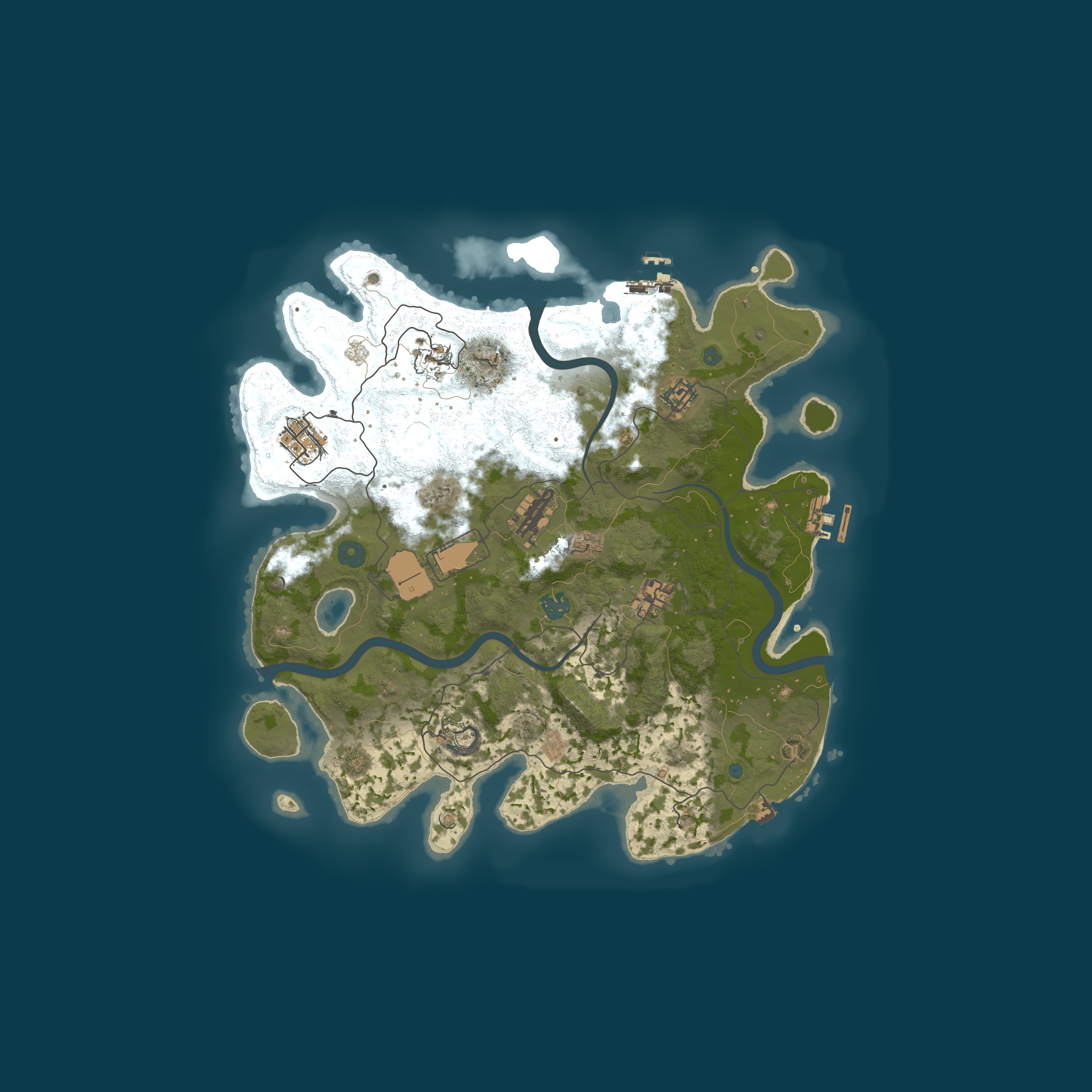 Карта сервера