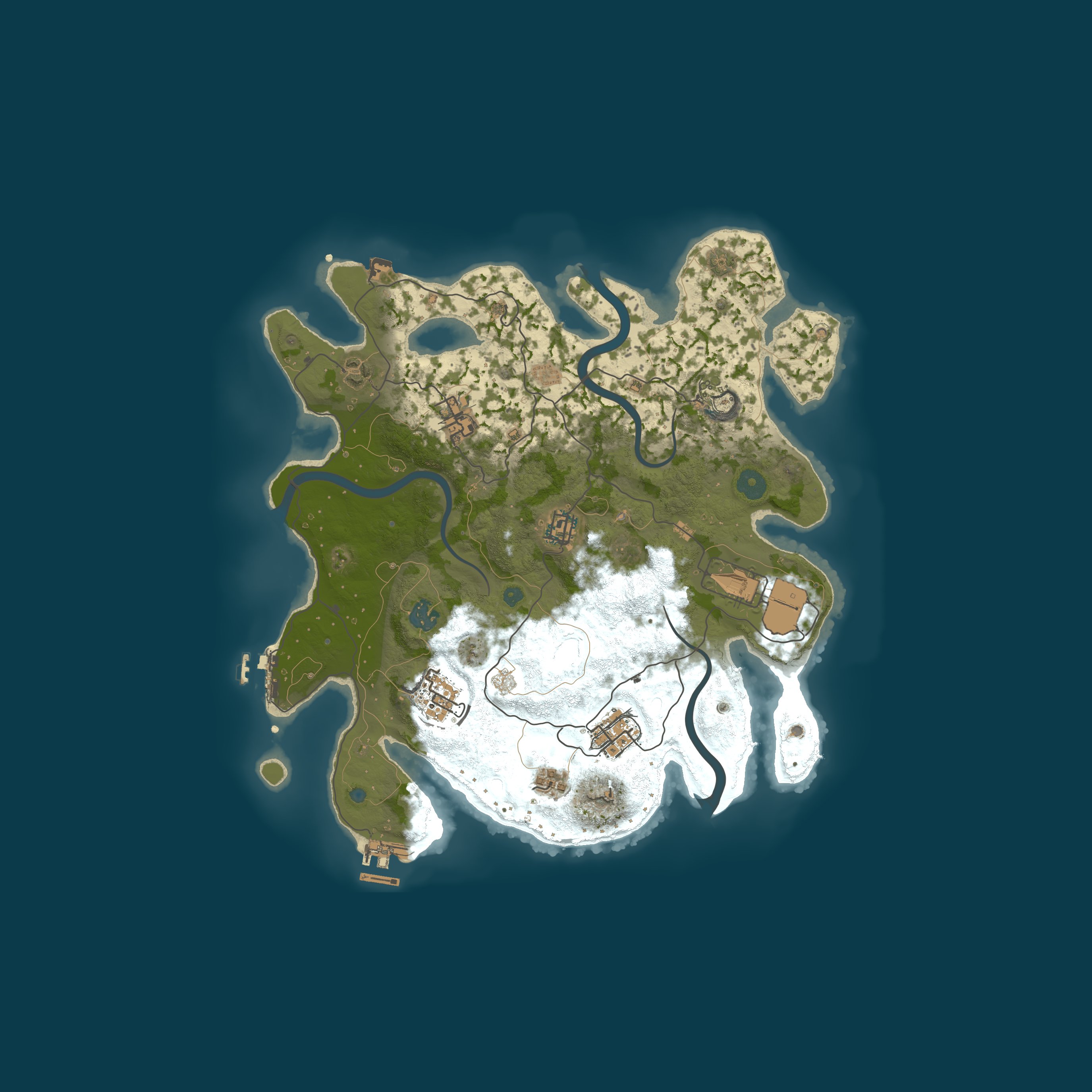 Map for QualityRust UK NOOB FRIENDLY | VANILLA | Biweekly | MAX TRIO