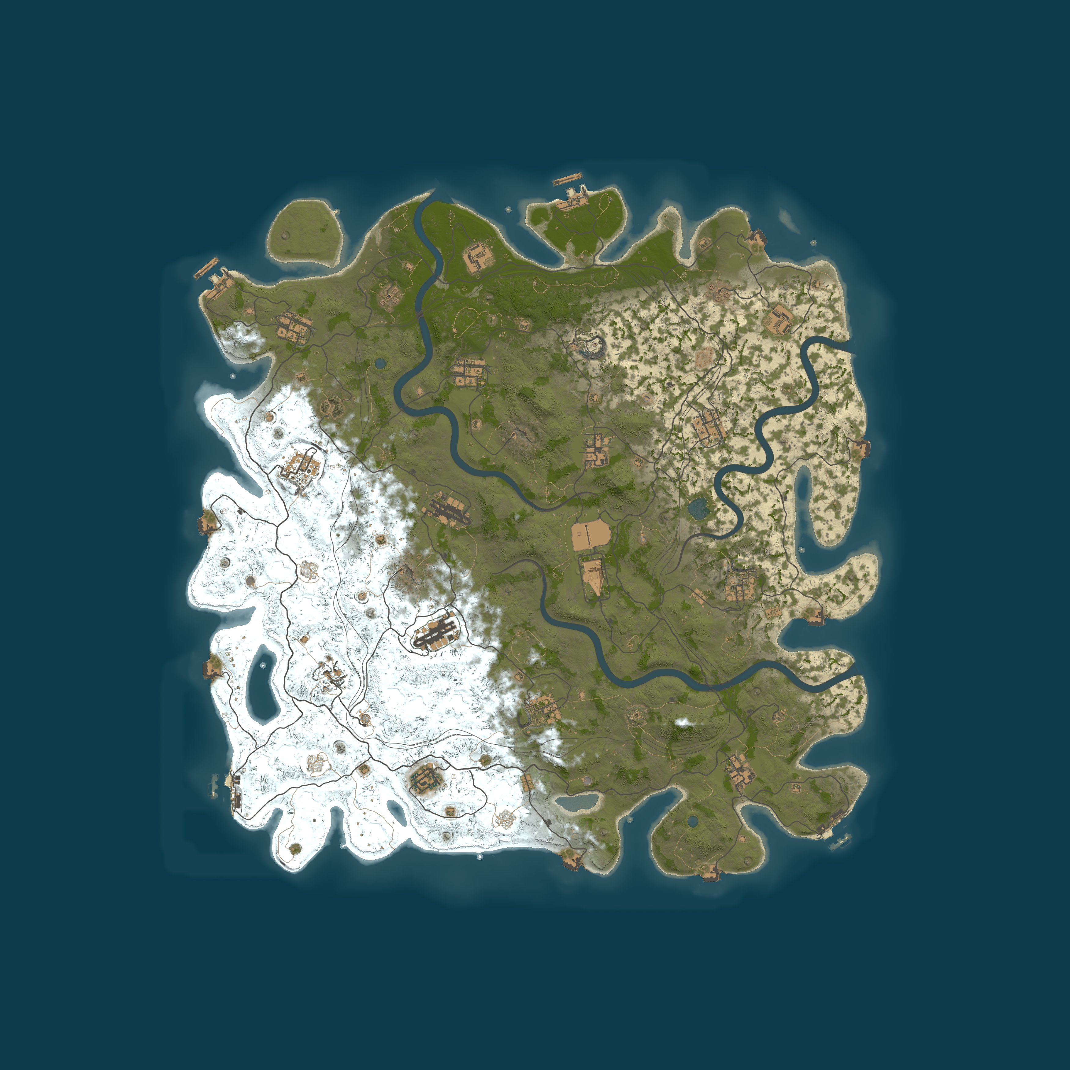 Map for Bestrust Solo/Duo/Trio/Quad/Max5 2x #3 | JUST FULLWIPED 10.08 0