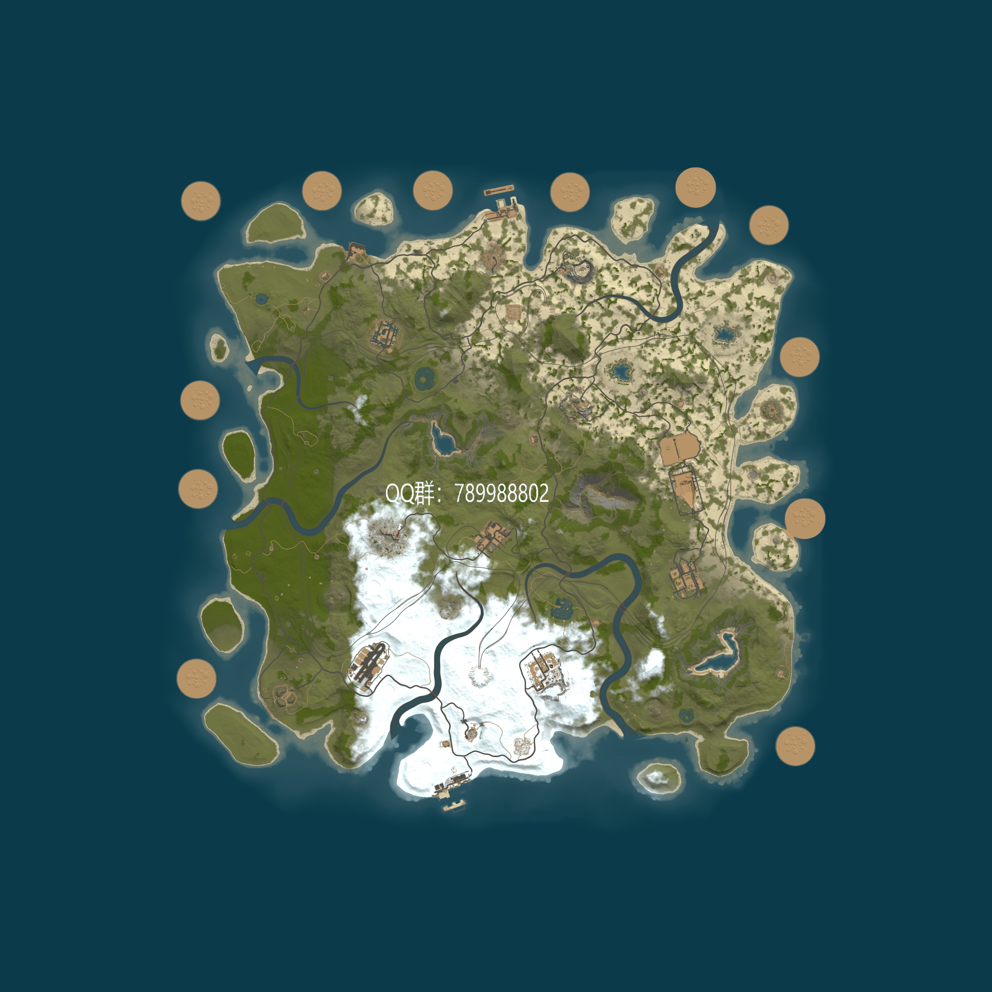 Rust map 4500/1337