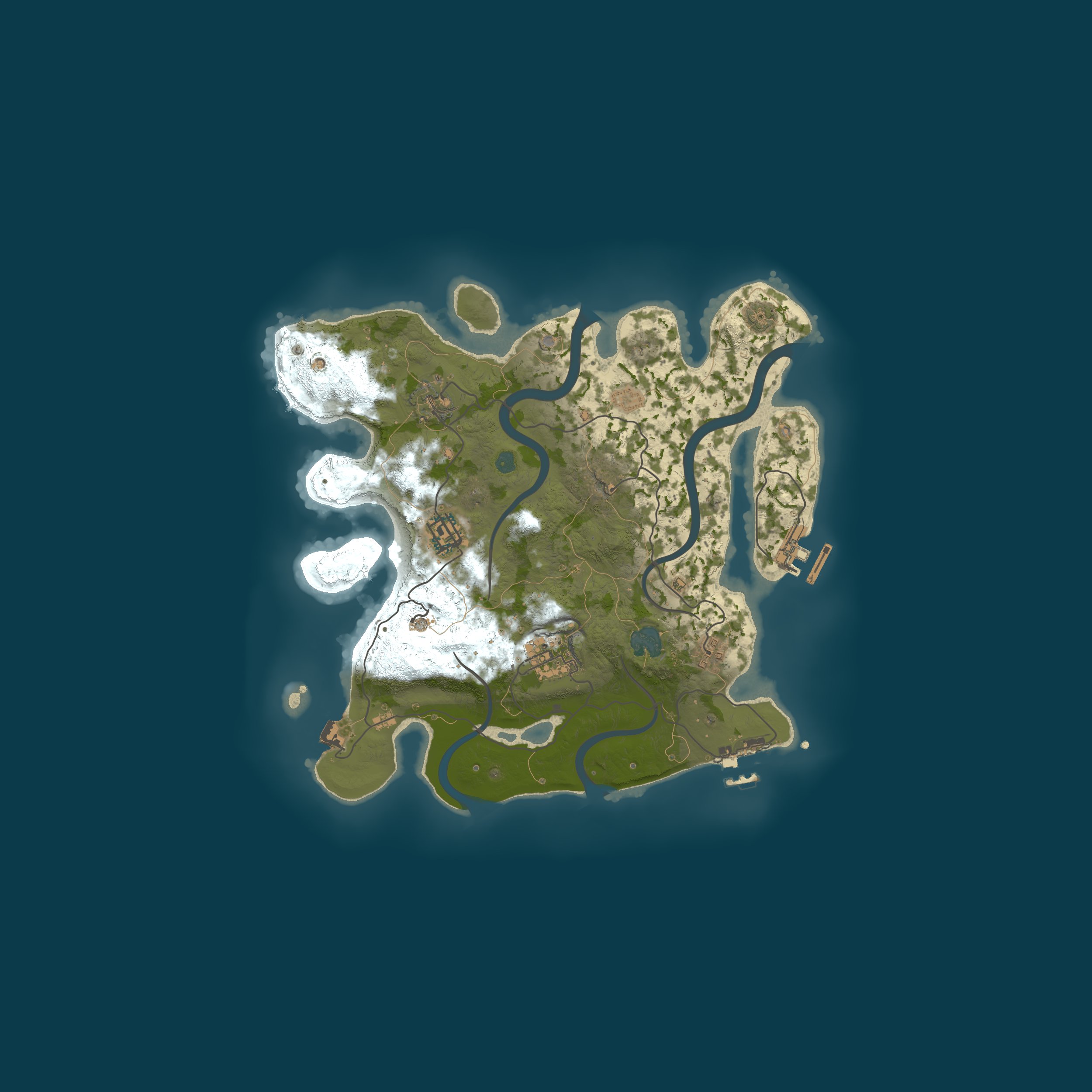 Map for Alkida 5x
