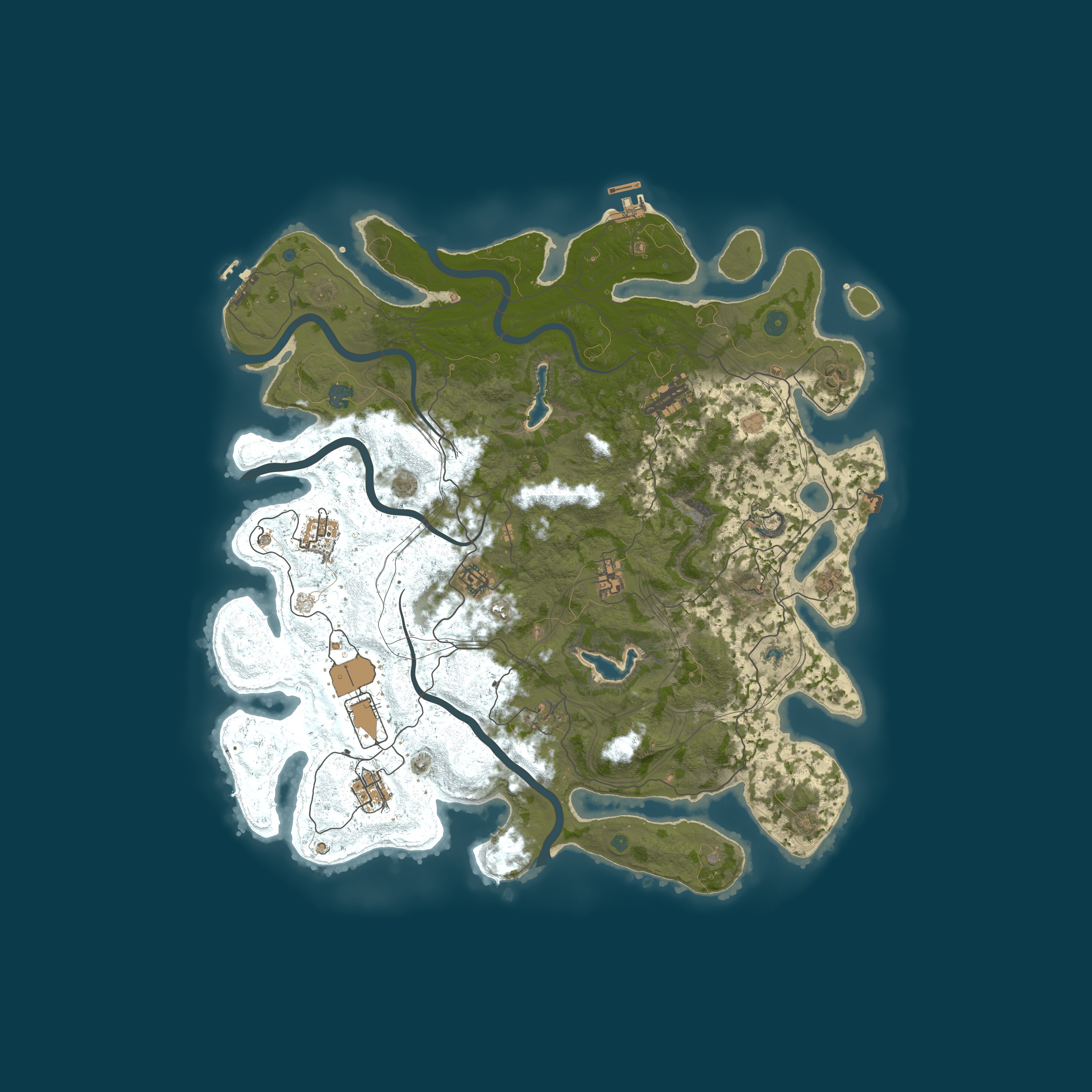 Карта сервера