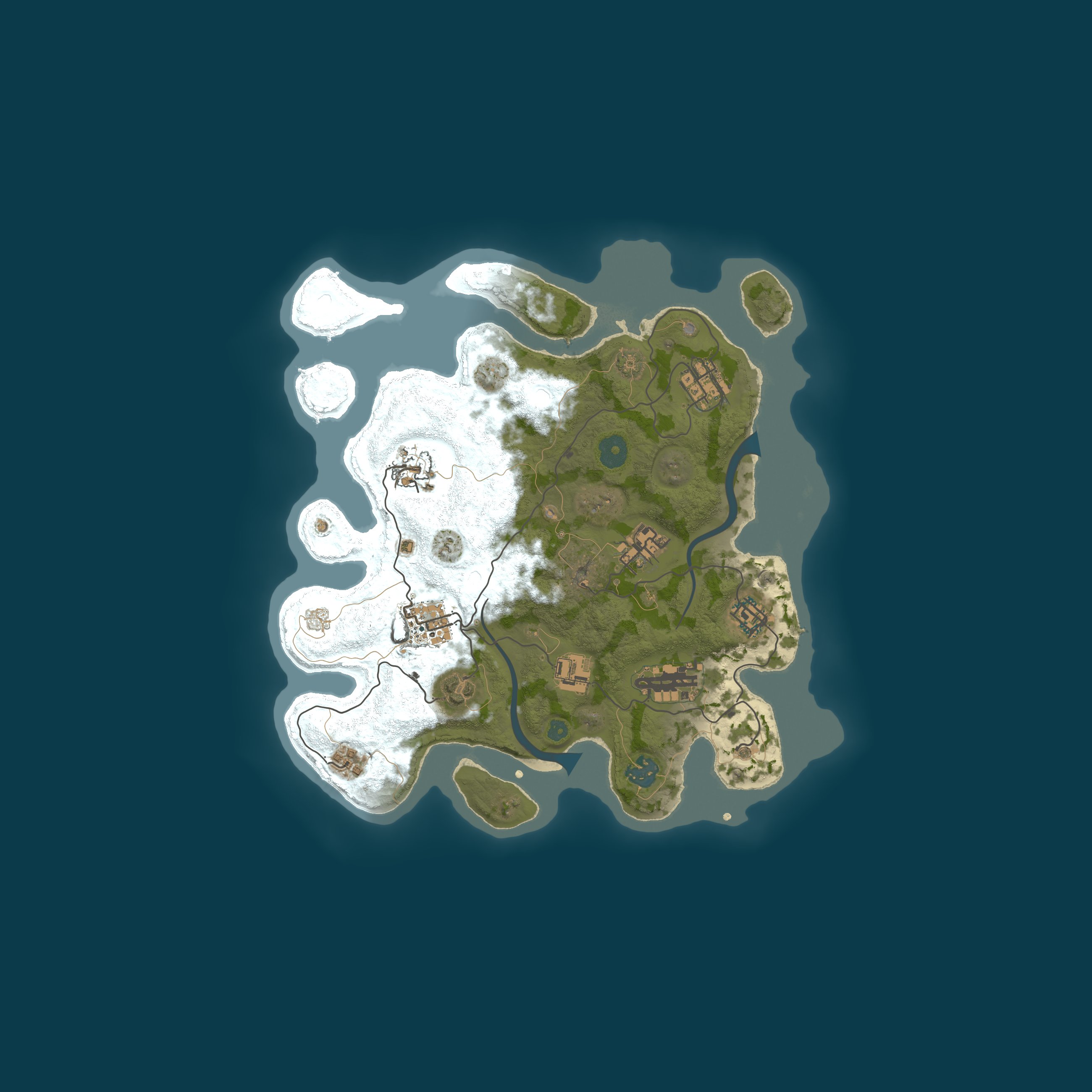 Map for ★ GRINCH x1000 ★ BATTLEFIELD | EVENTS | KITS TP | WIPE 11.0