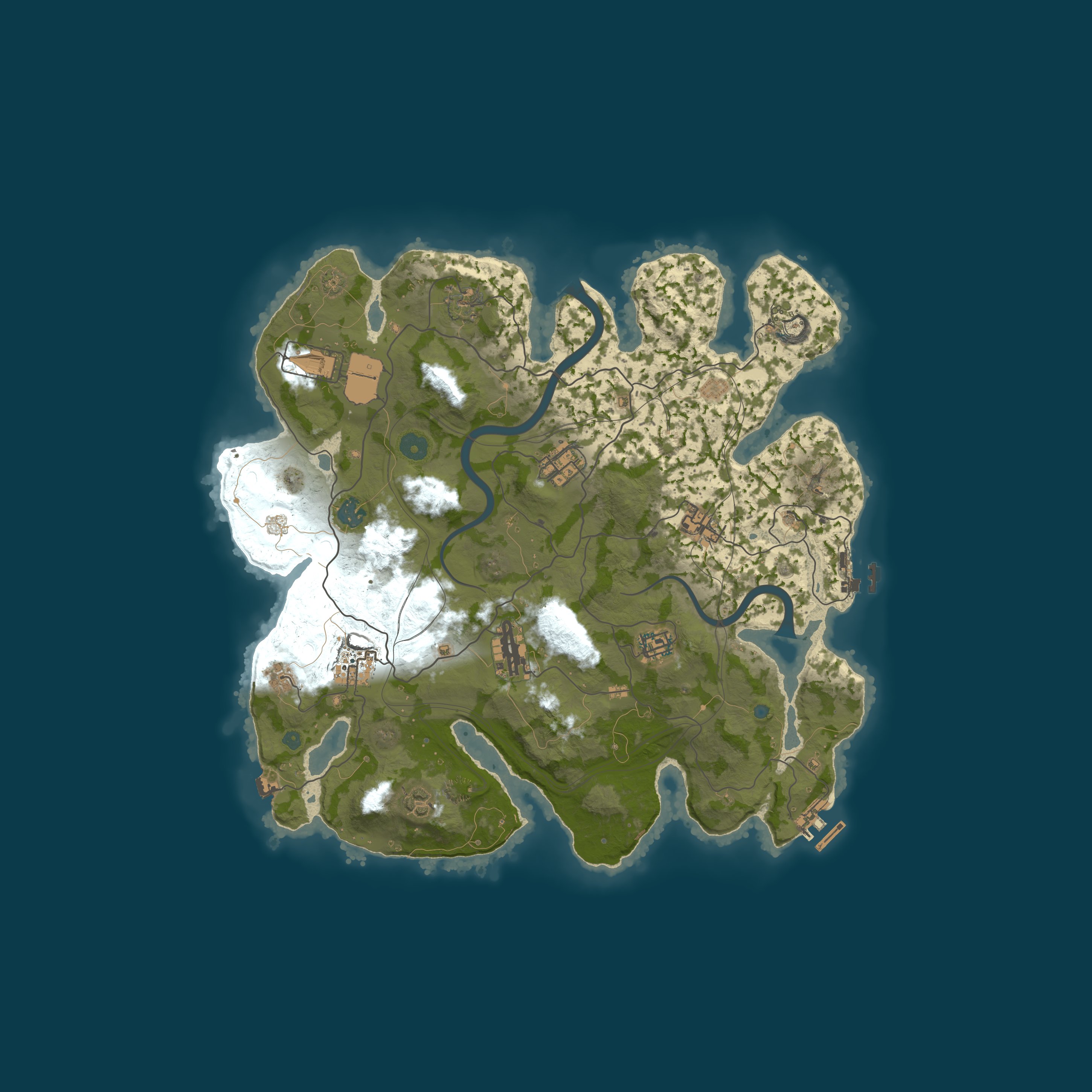 Rust map 3800/1337