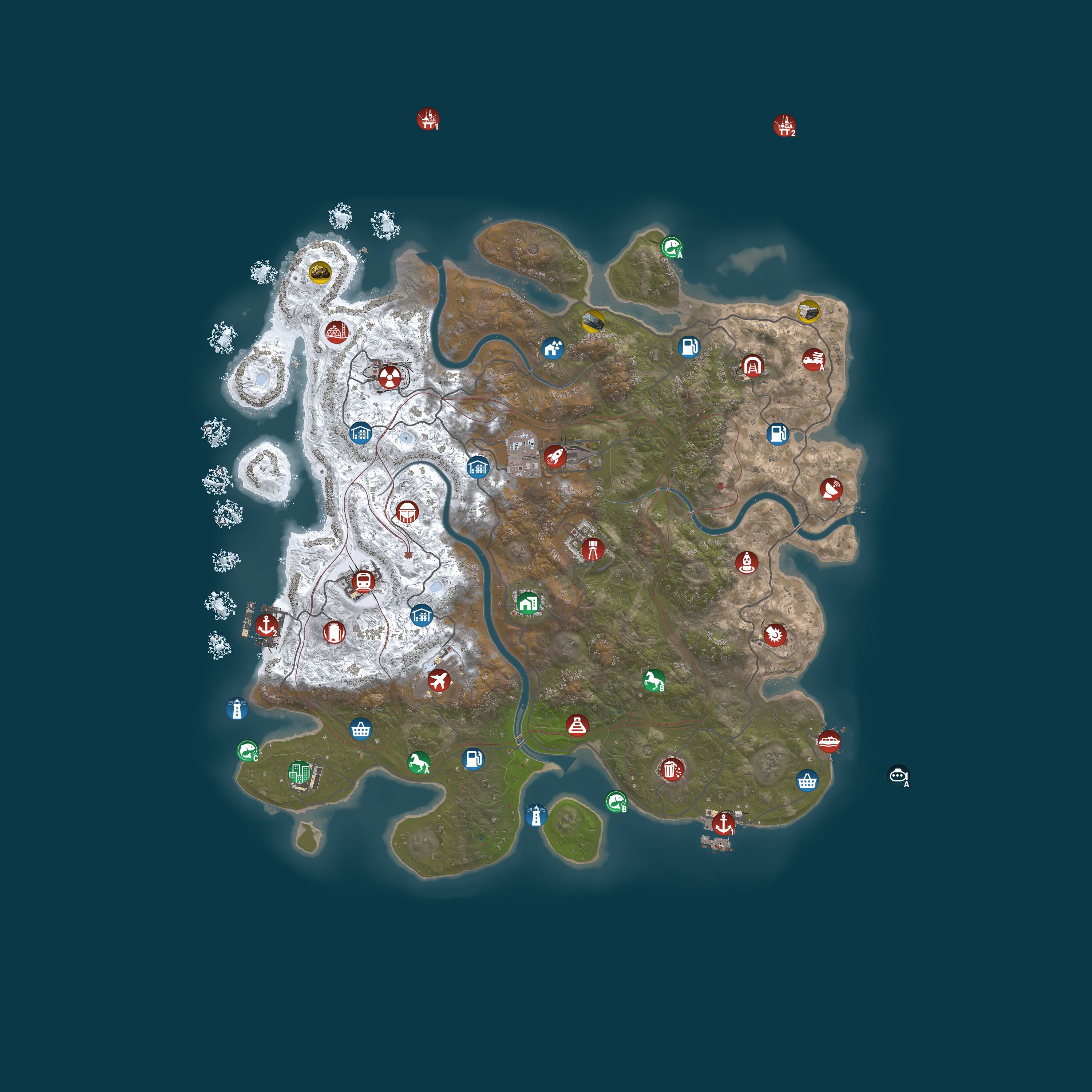 Rust map 4000/1337