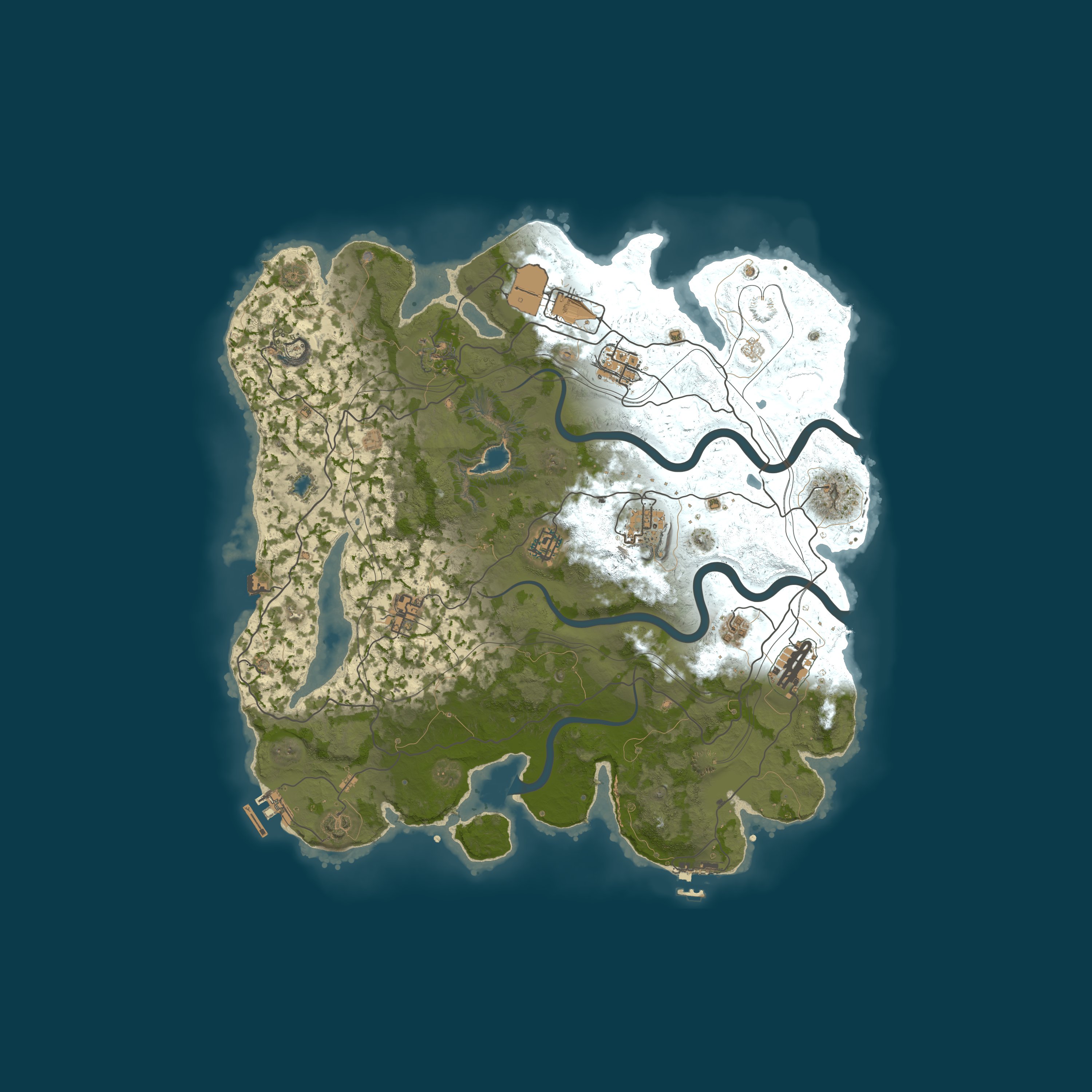 Map for [US] Rust in Peace - 2x Vanilla Mondays | Shared BPs | Max 8