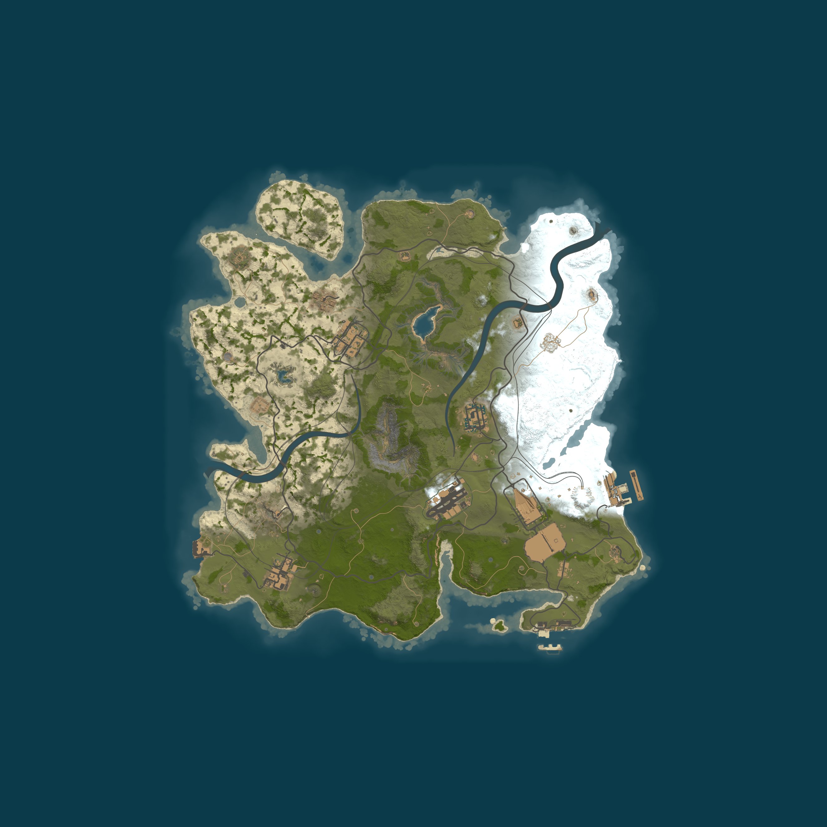 Rust map 3300/1337