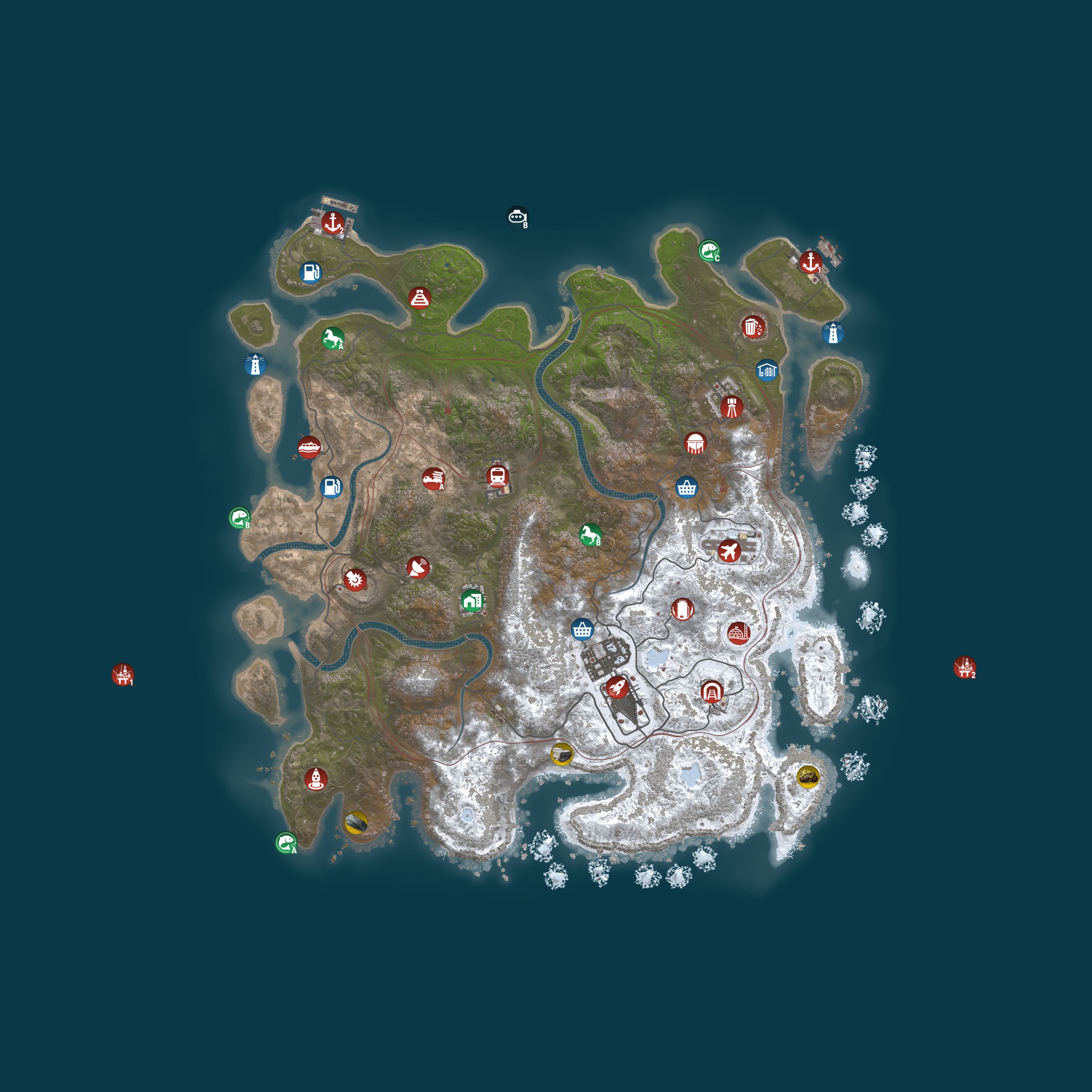 Map for Magic Rust #23 — Vanilla 2x (Trio) | EU East