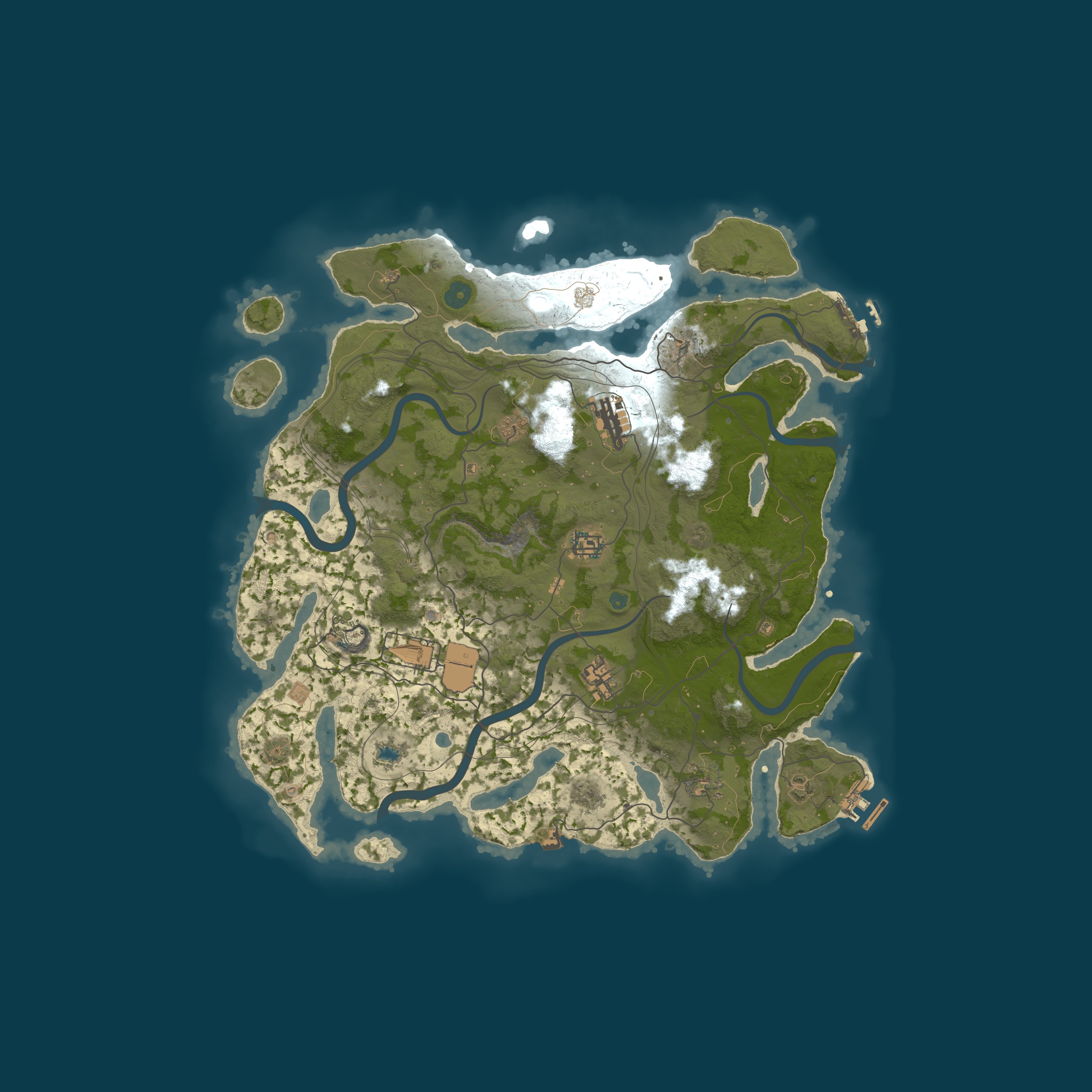 Карта сервера