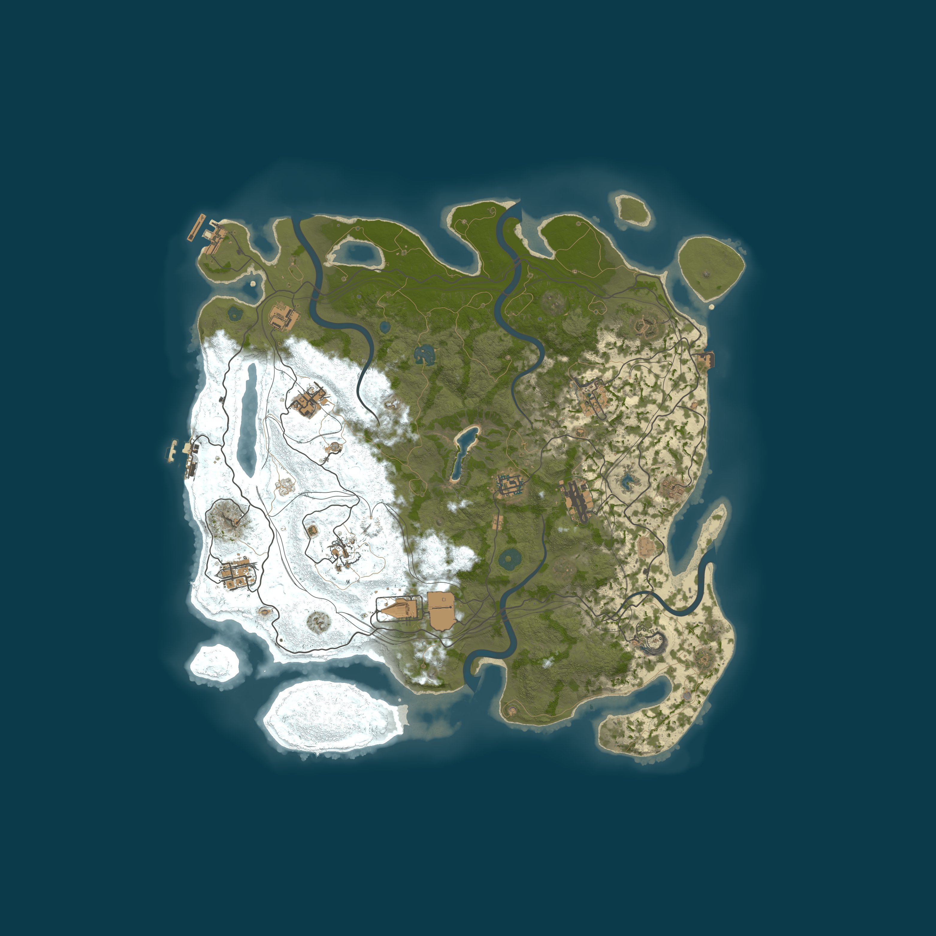 Map for Friend Not Foe / PvE Community / UK & Europe