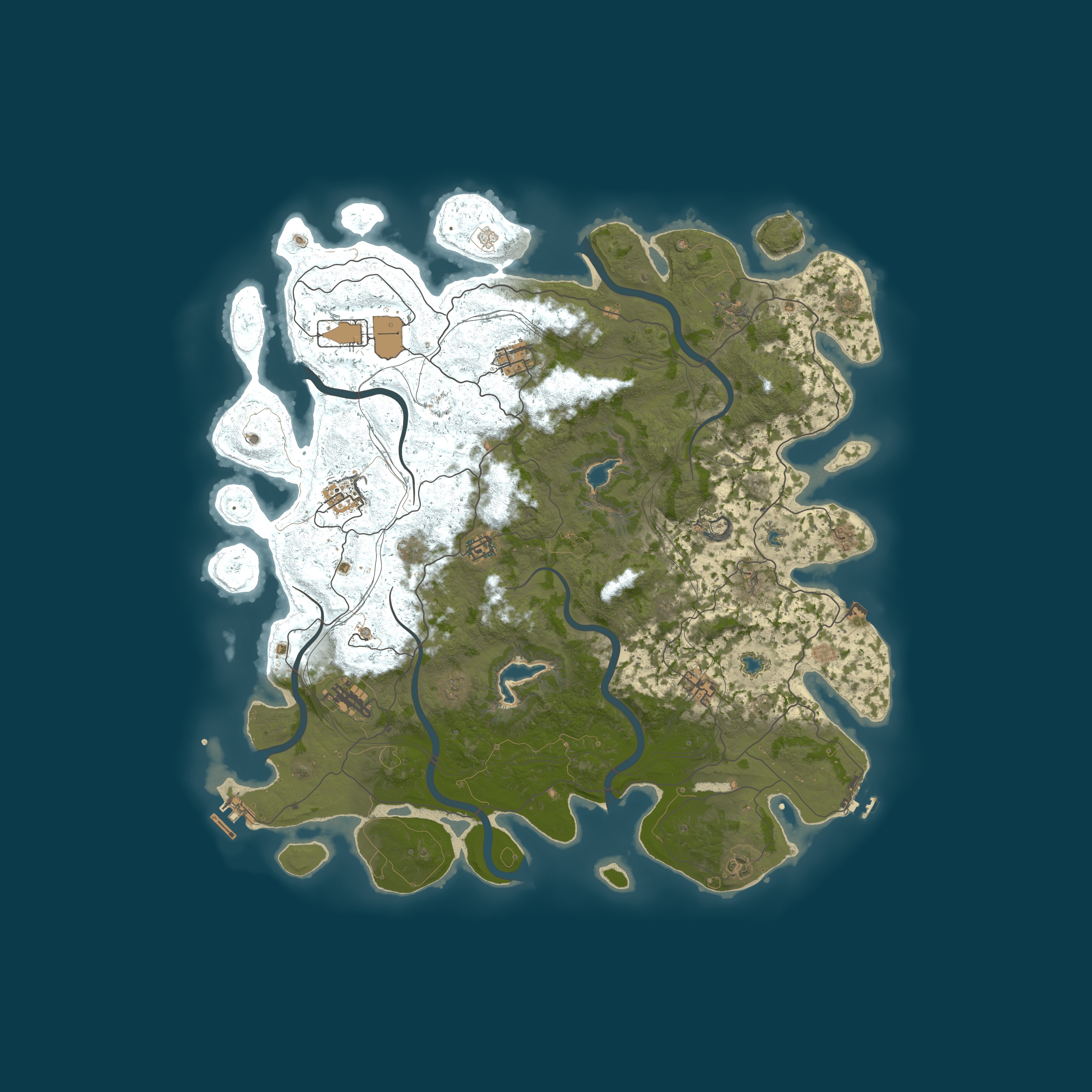 Карта сервера