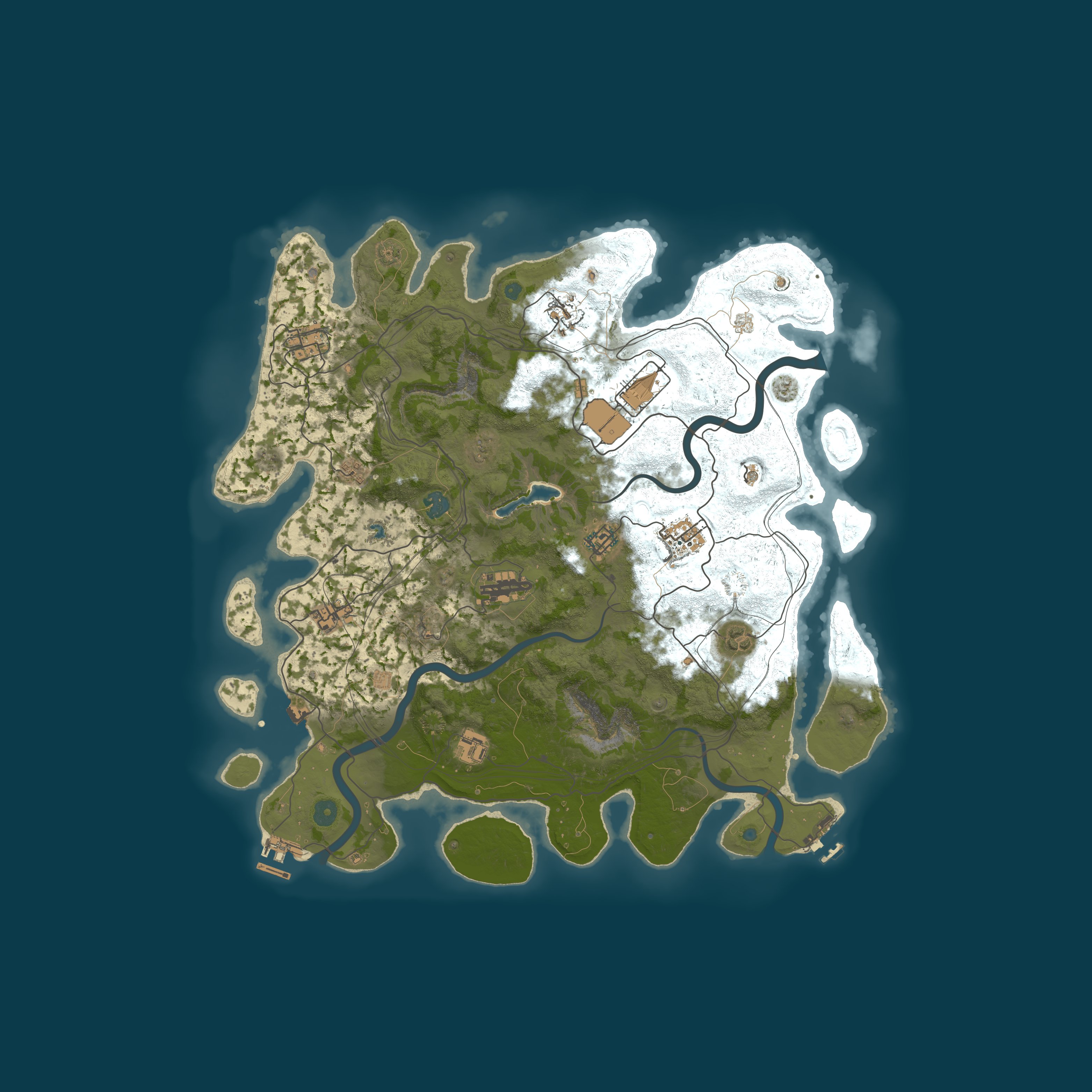 Карта сервера