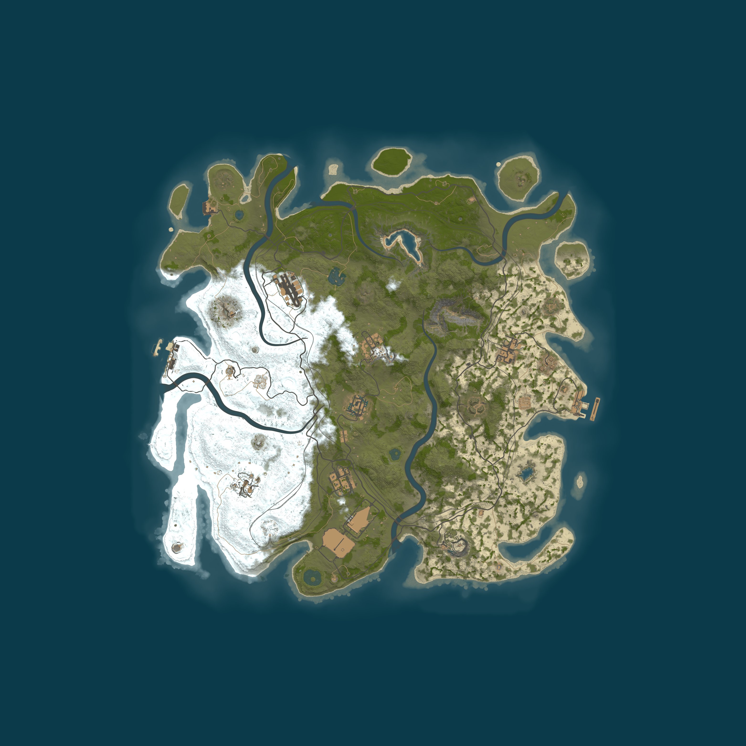 Map for 404 RUST /ДЛЯ НОВИЧКОВ /EU MAIN 18.03