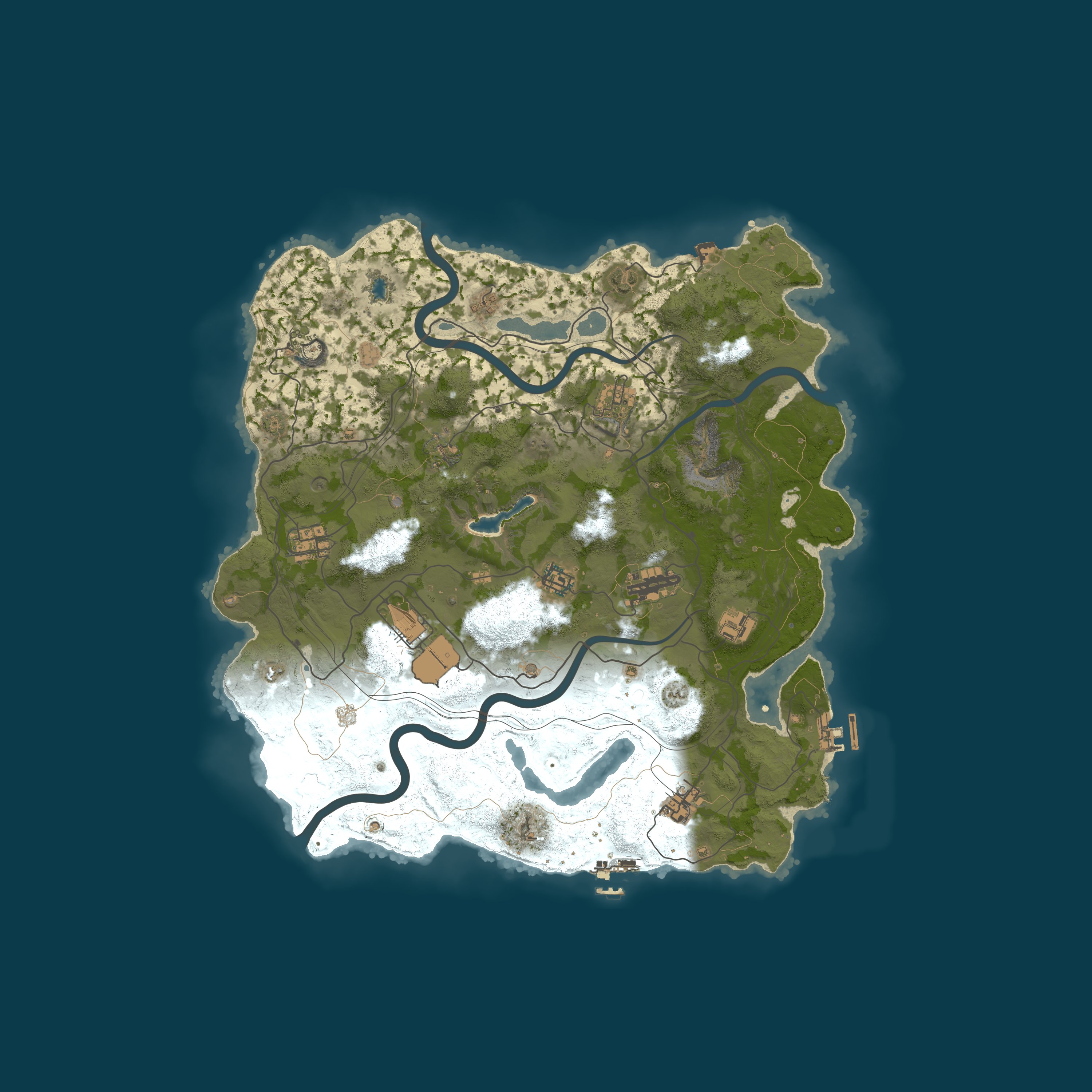 Rusticated Generated Maps
