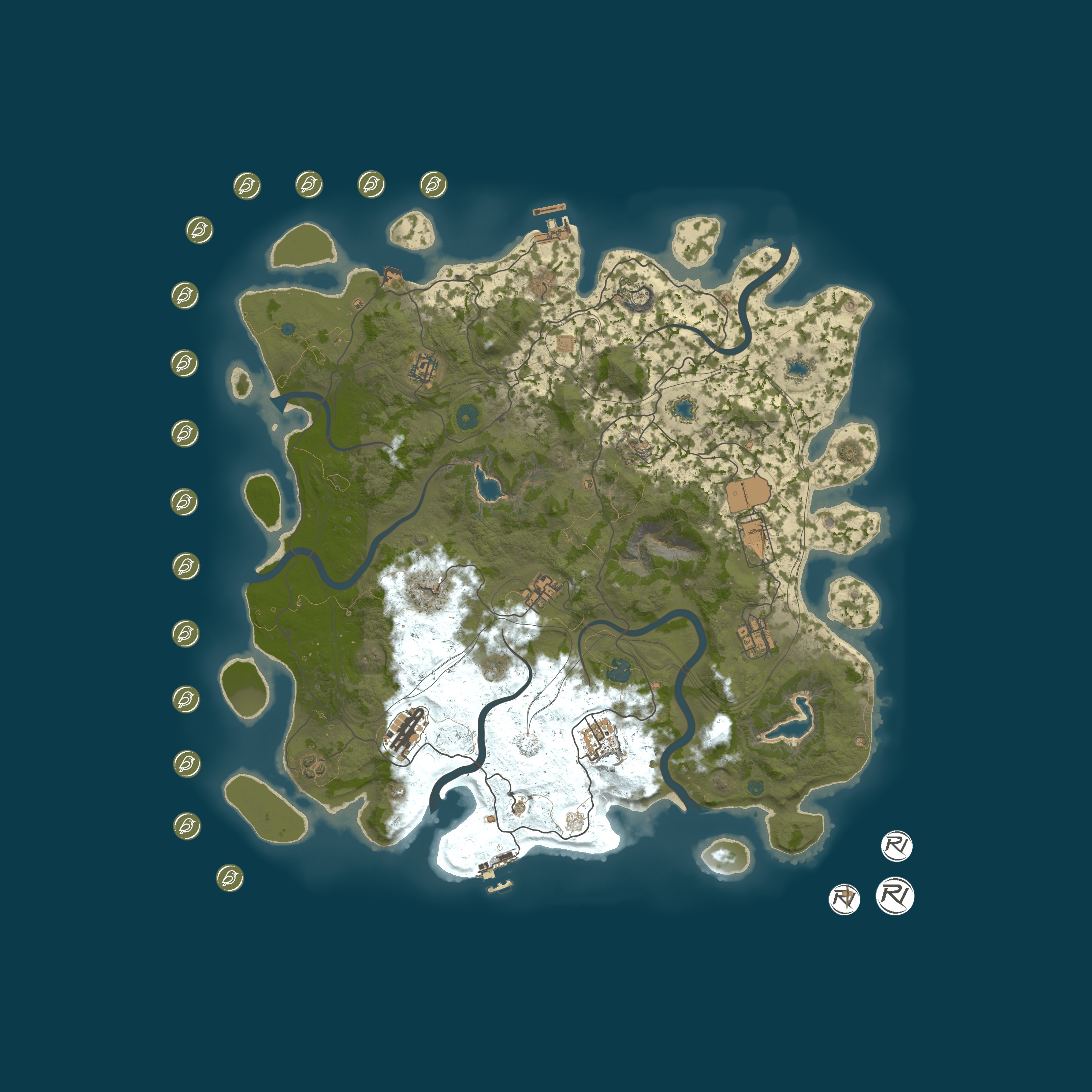 Rust map 4500/1337